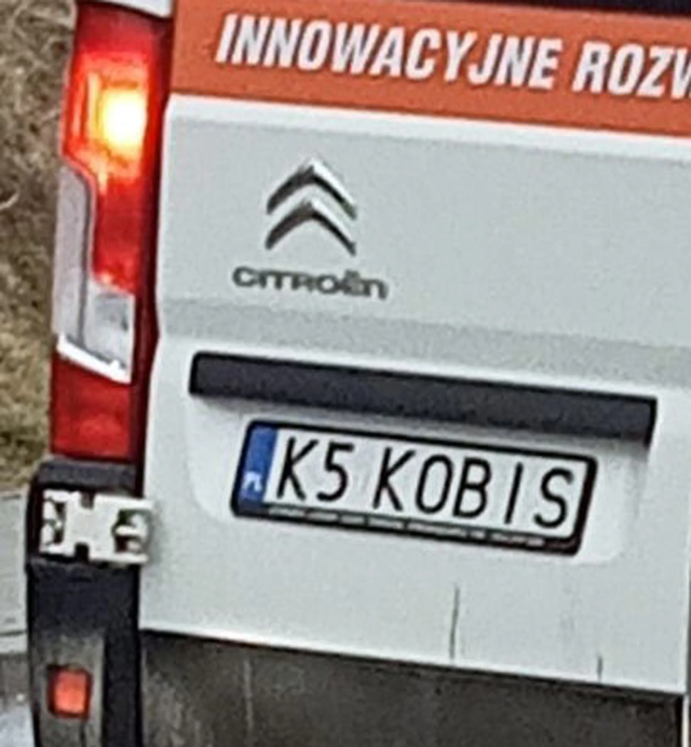 Fajny numer, blacha K5 KOBIS