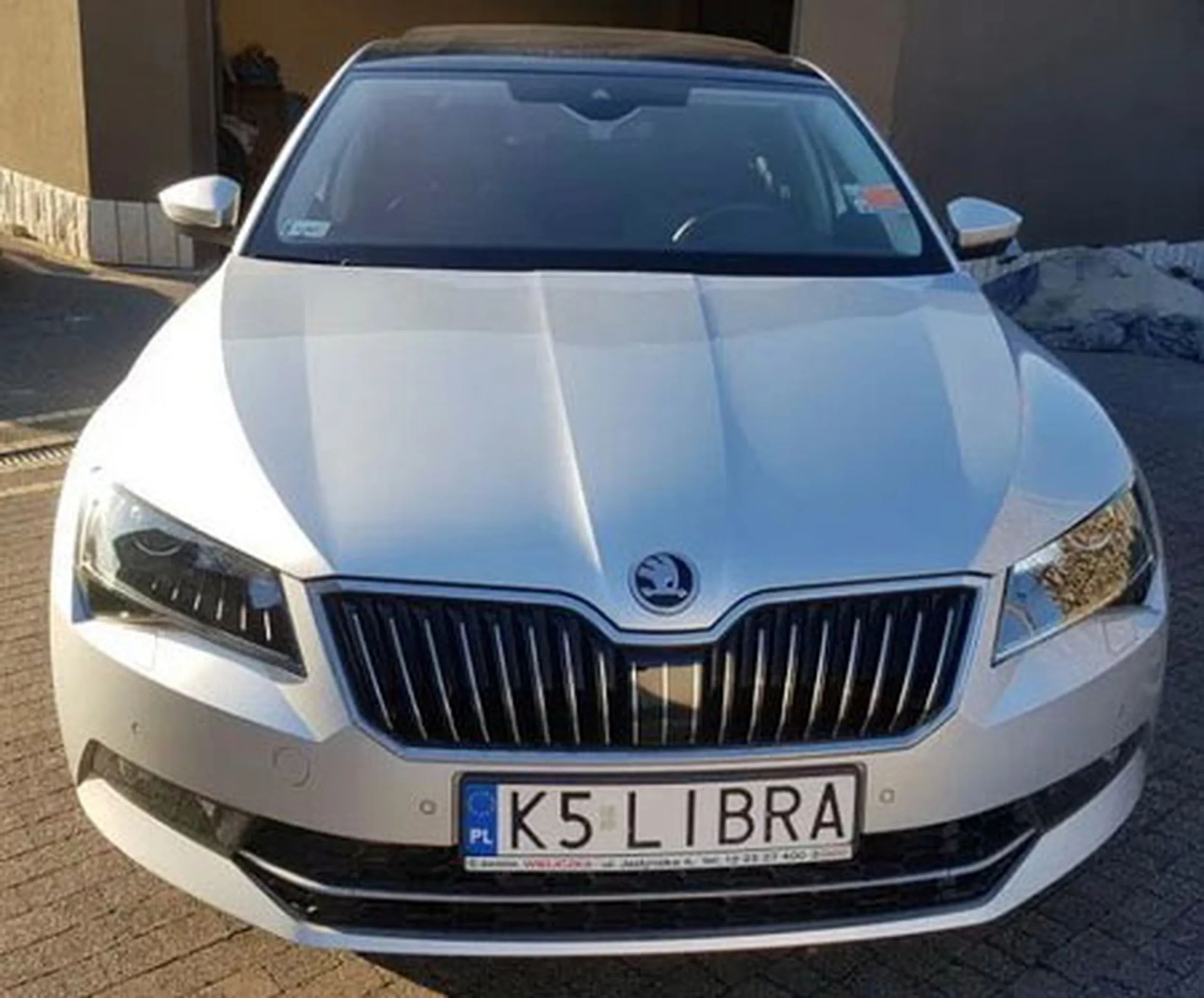 Fajny numer, blacha K5 LIBRA