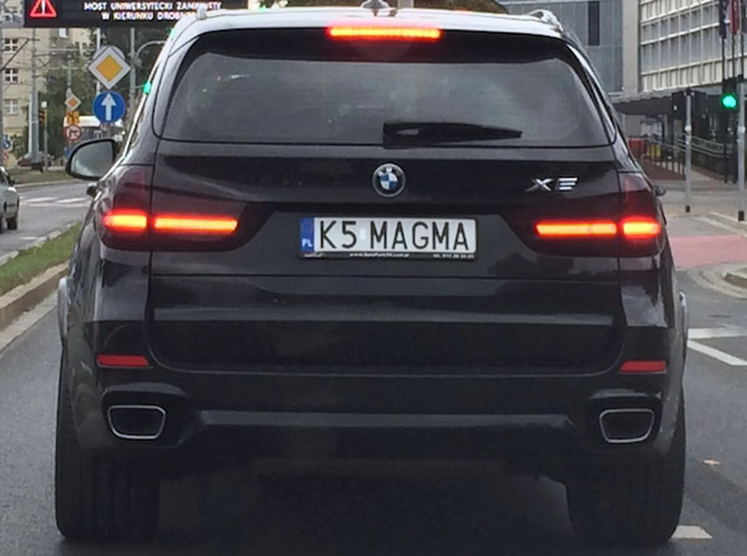 Fajny numer, blacha K5 MAGMA