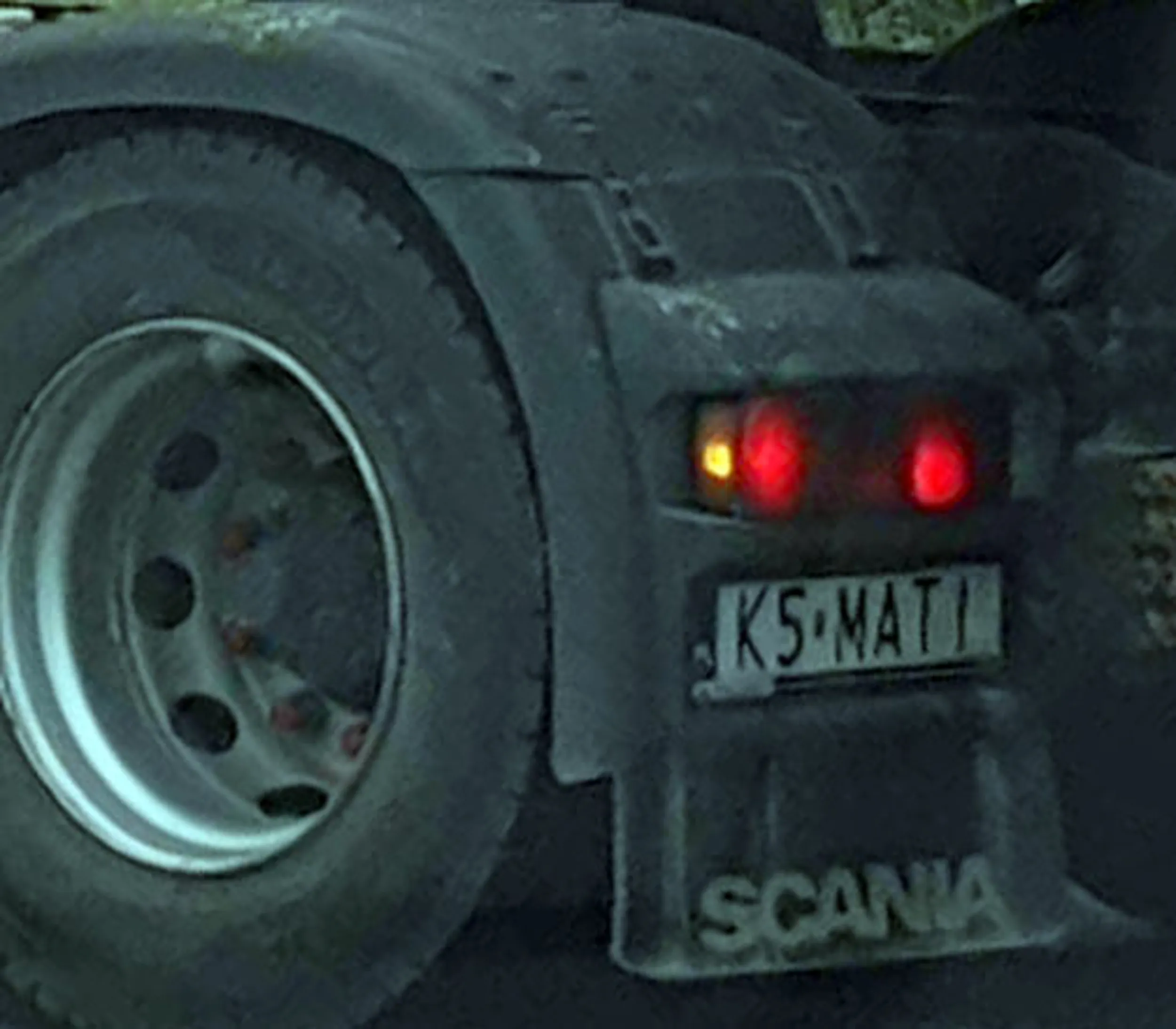 Fajny numer, blacha K5 MATI