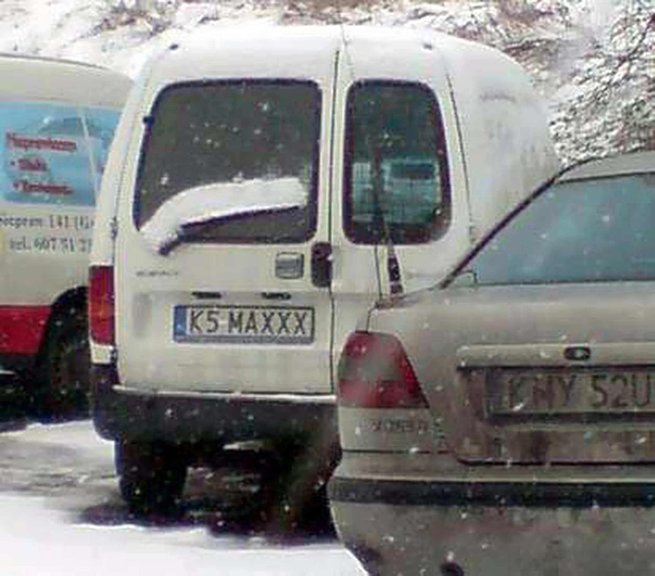 Fajny numer, blacha K5 MAXXX