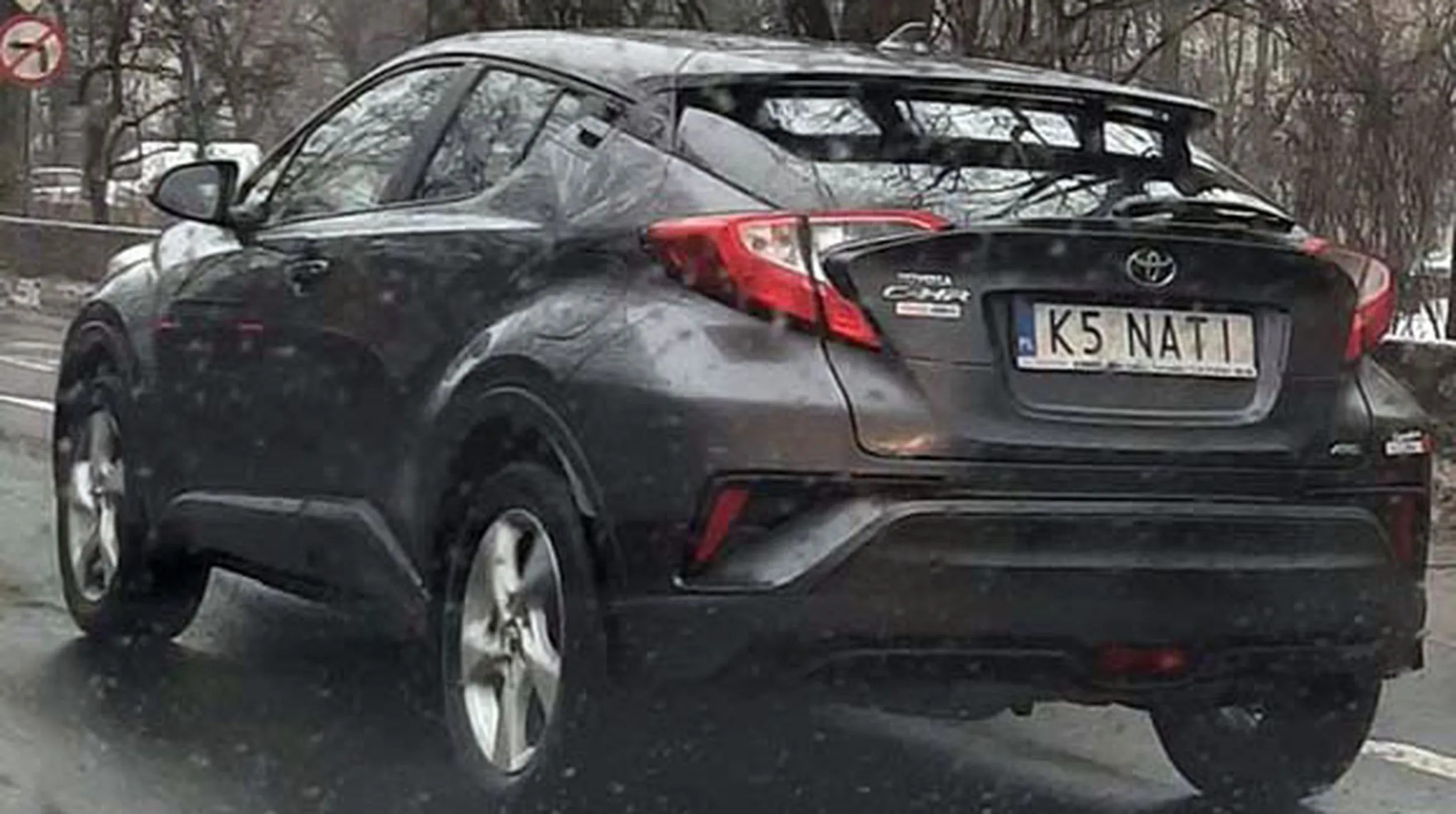 Fajny numer, blacha K5 NATI