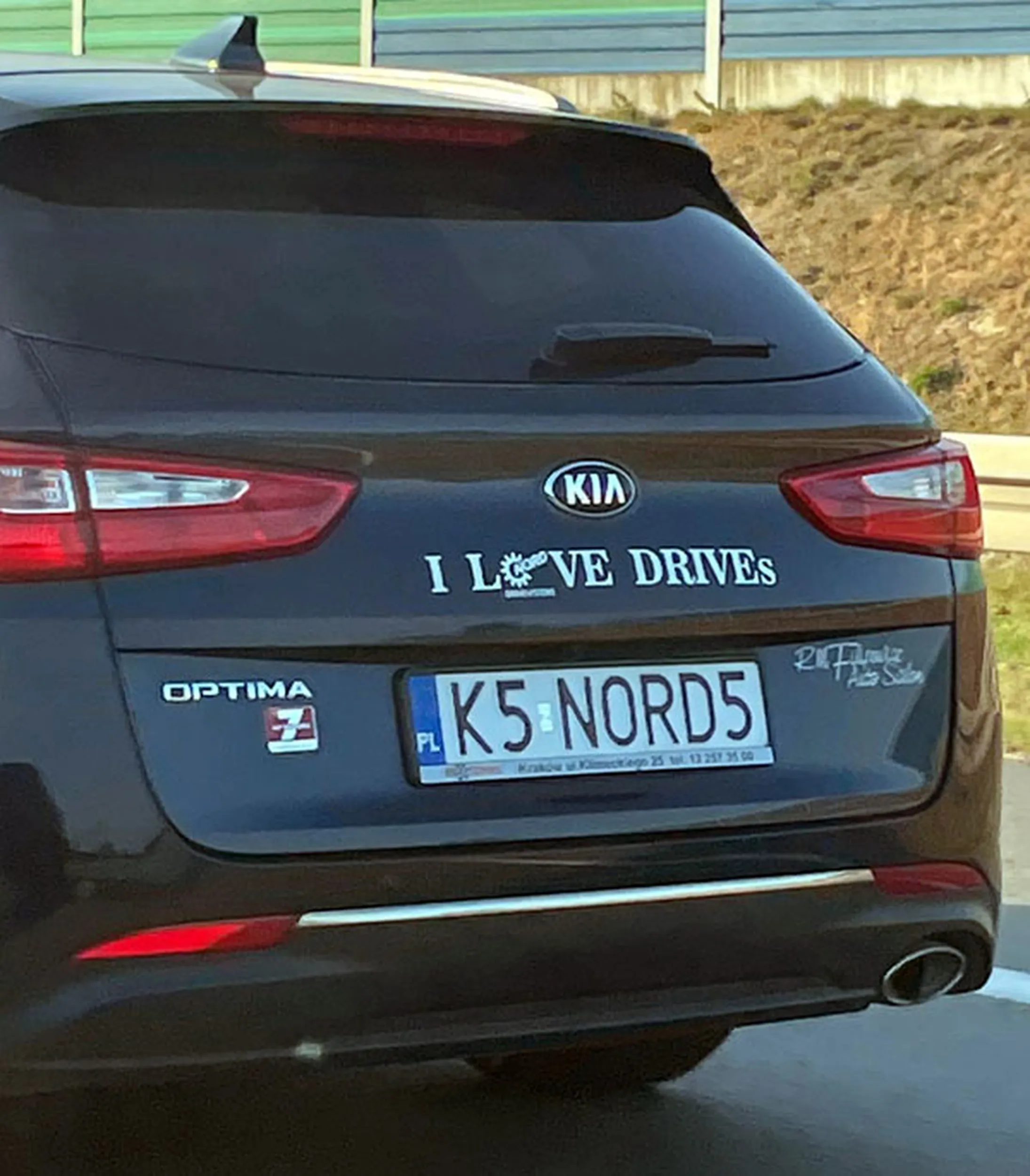 Fajny numer, blacha K5 NORD5