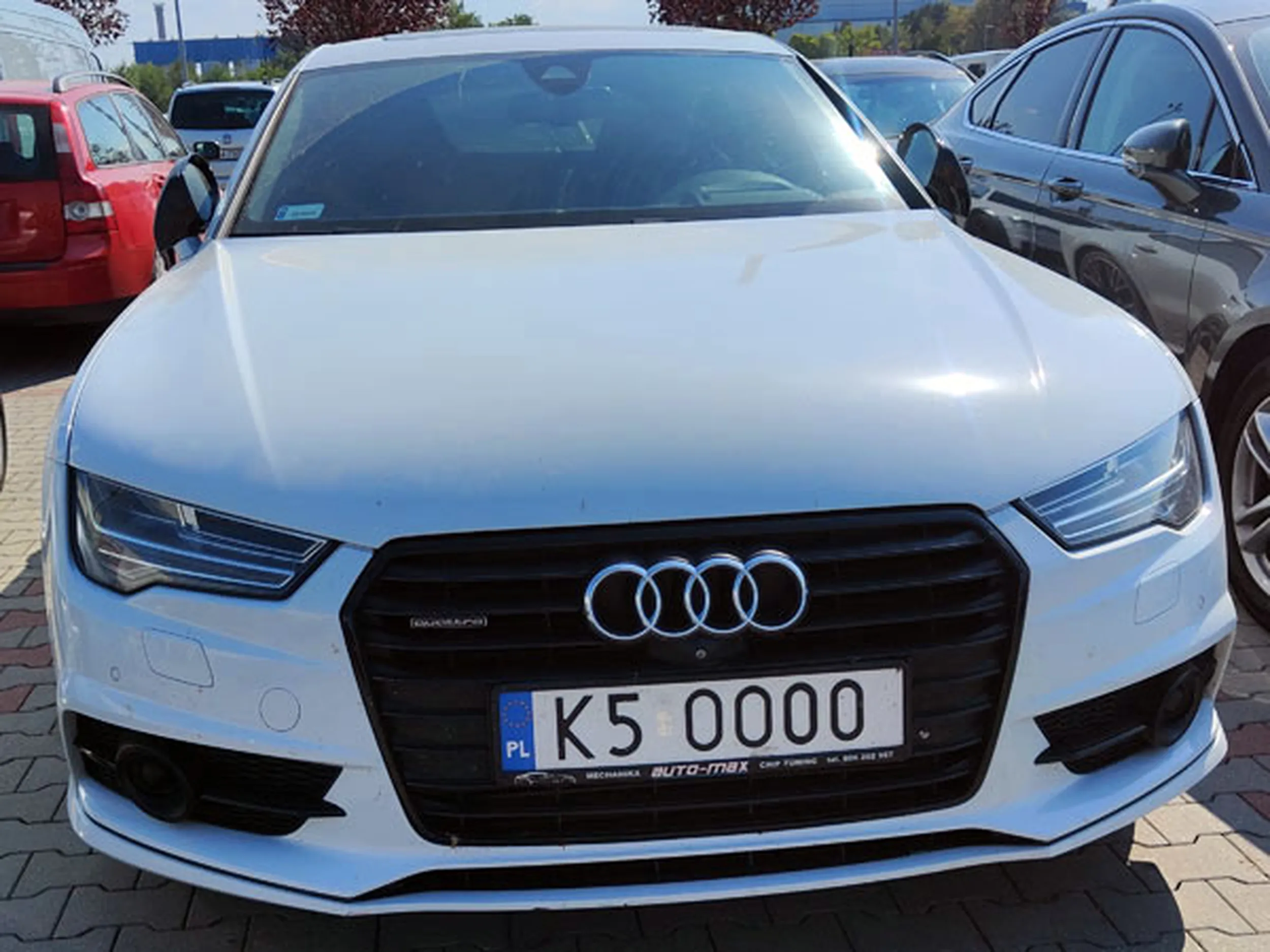 Fajny numer, blacha K5 OO00