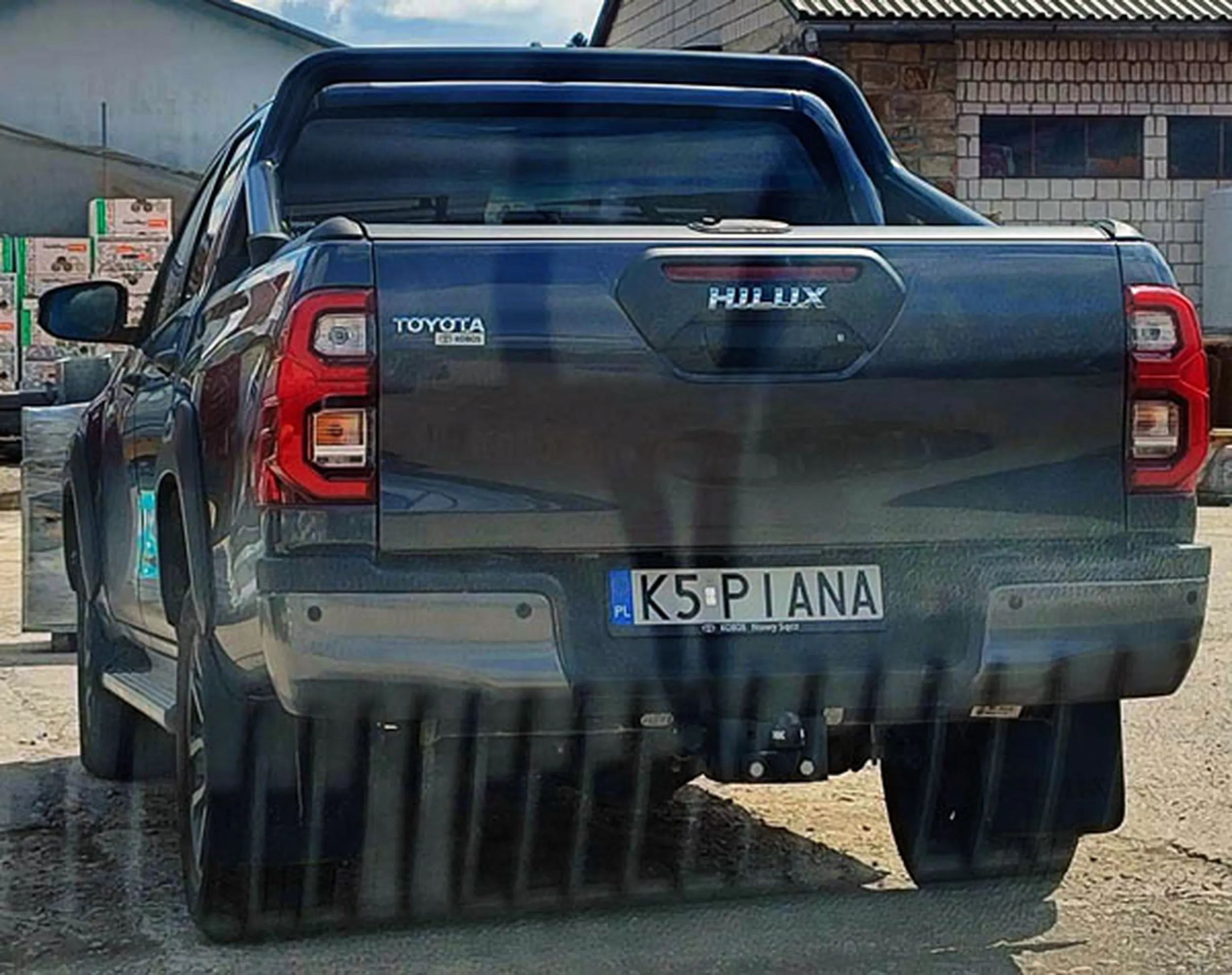 Fajny numer, blacha K5 PIANA