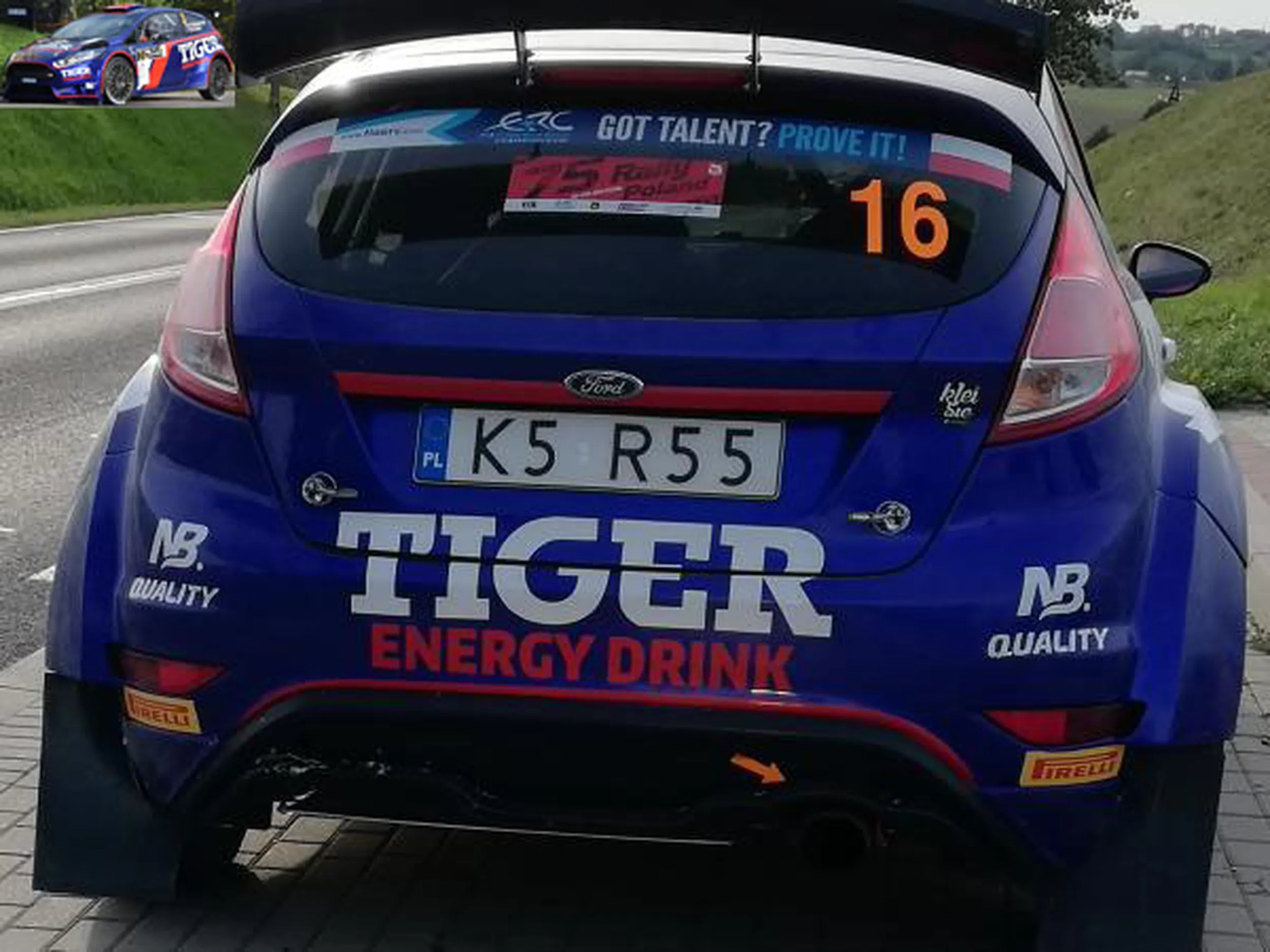 Fajny numer, blacha K5 R55