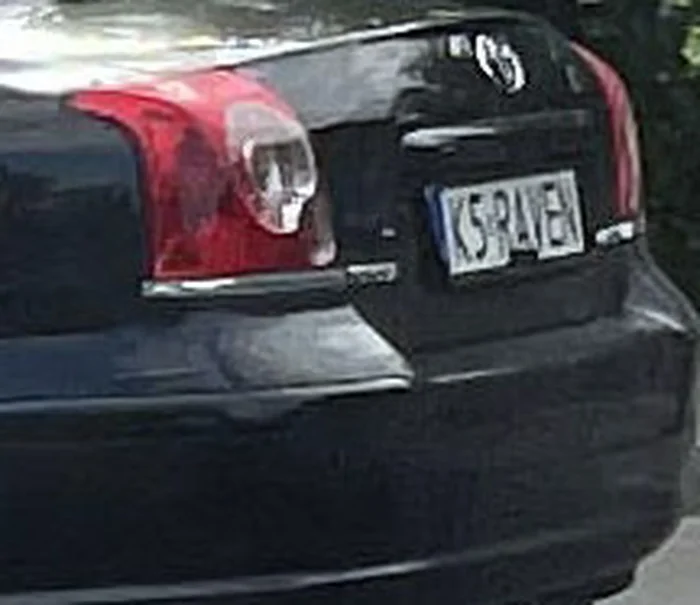 Fajny numer, blacha K5 RAVEN