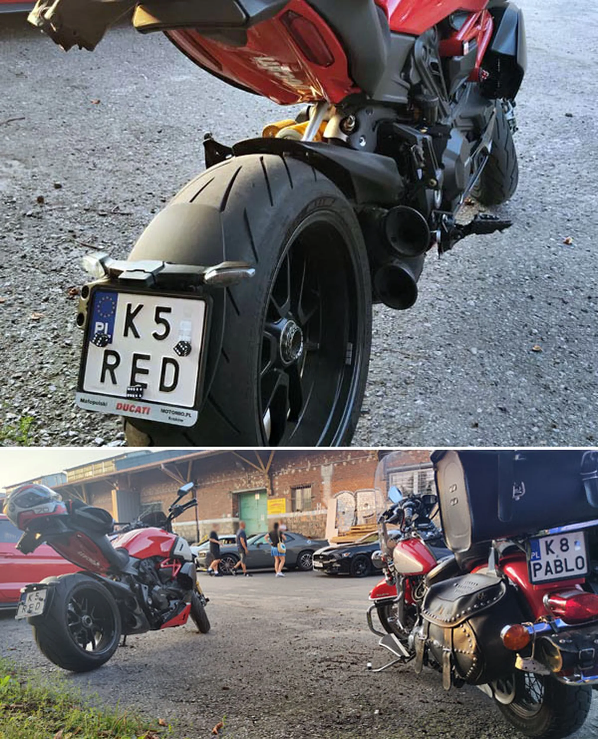 Fajny numer, blacha K5 RED