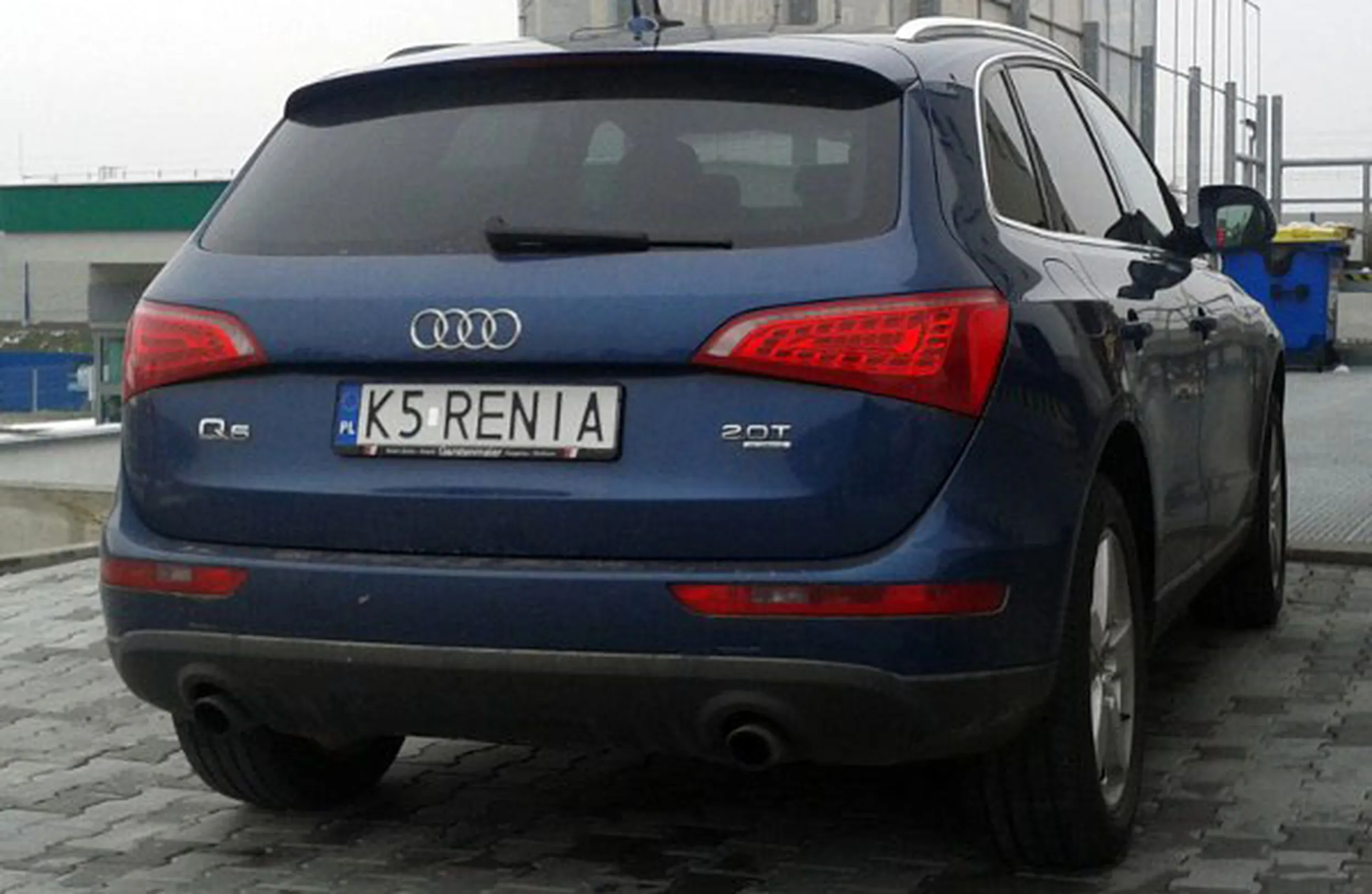 Fajny numer, blacha K5 RENIA