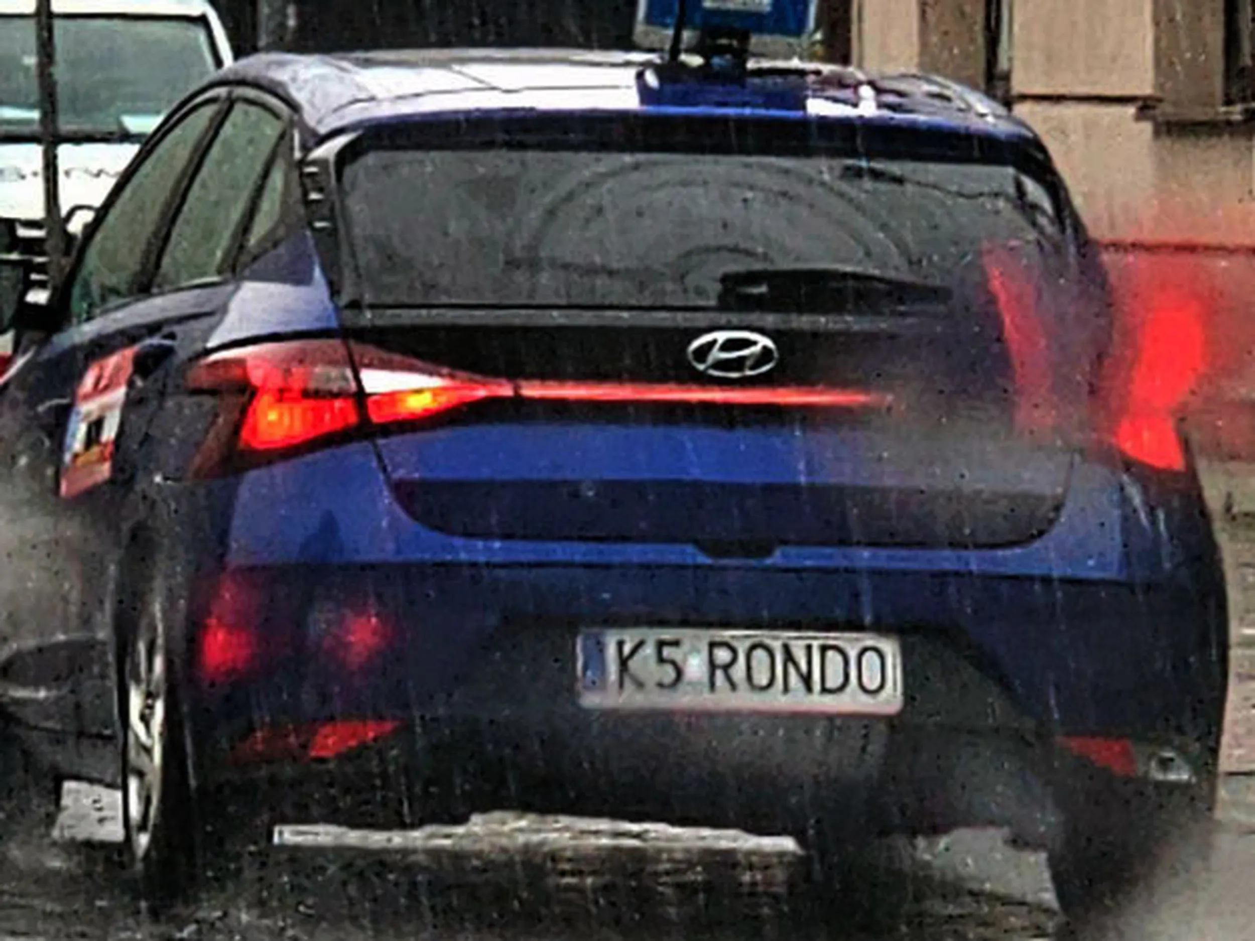 Fajny numer, blacha K5 RONDO
