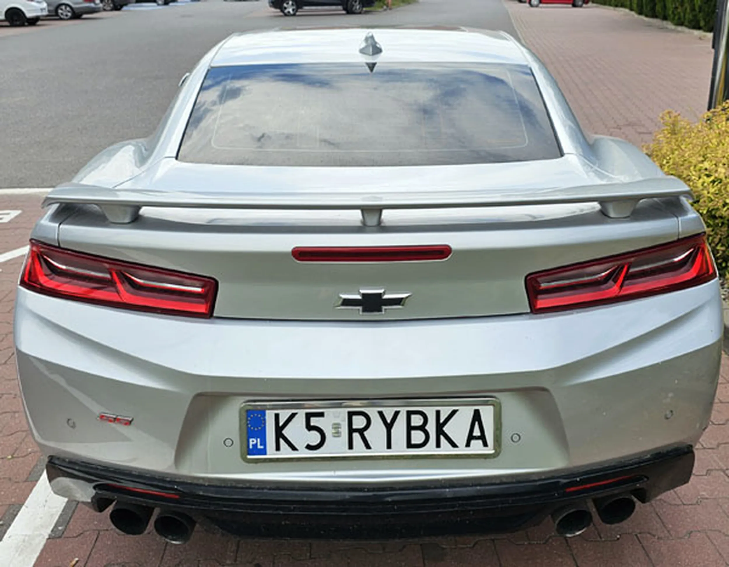 Fajny numer, blacha K5 RYBKA