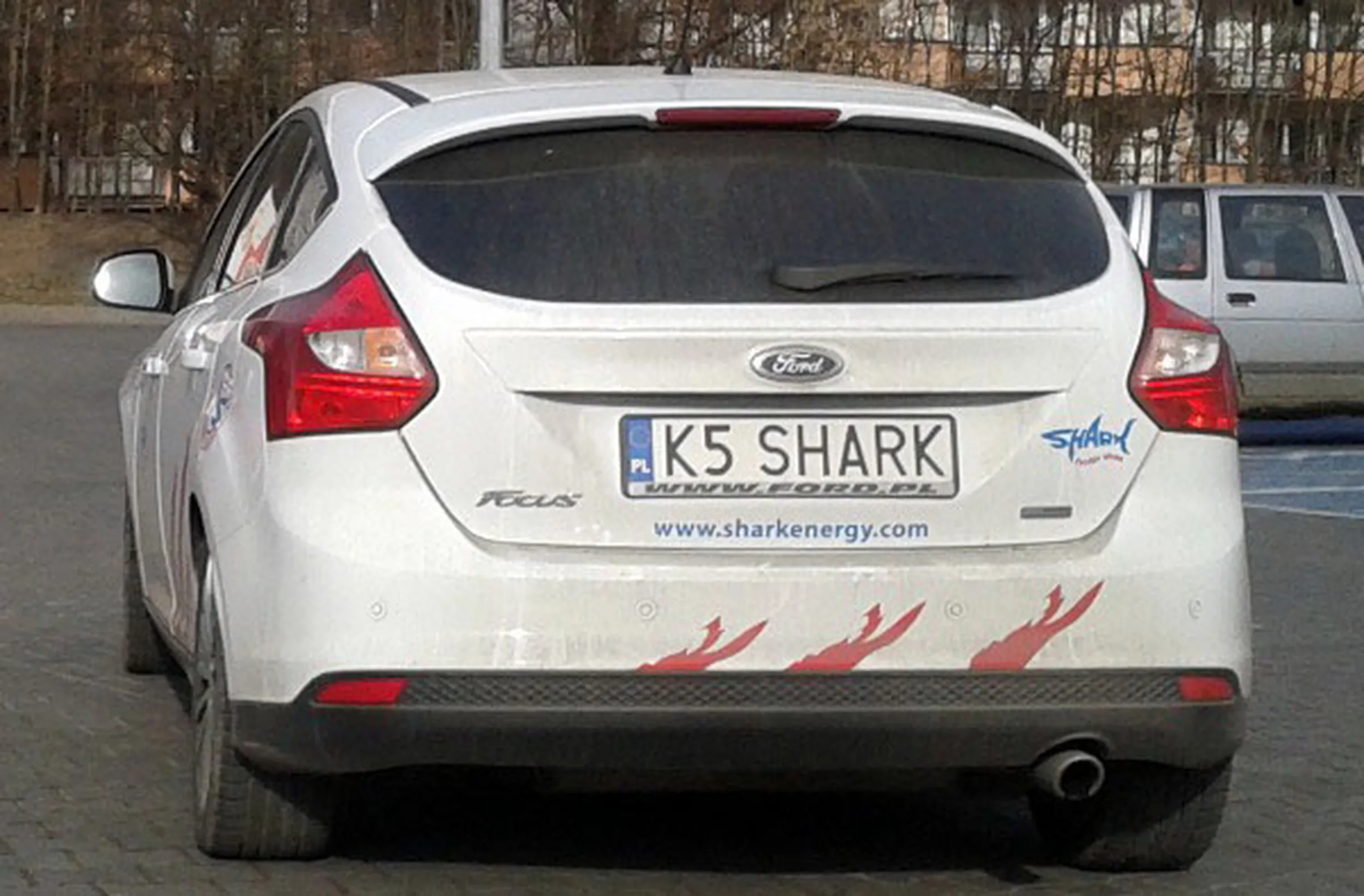 Fajny numer, blacha K5 SHARK