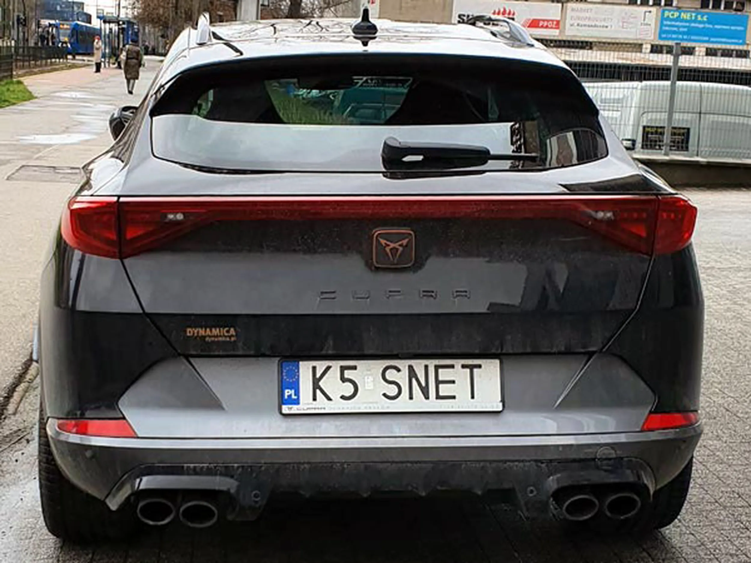 Fajny numer, blacha K5 SNET