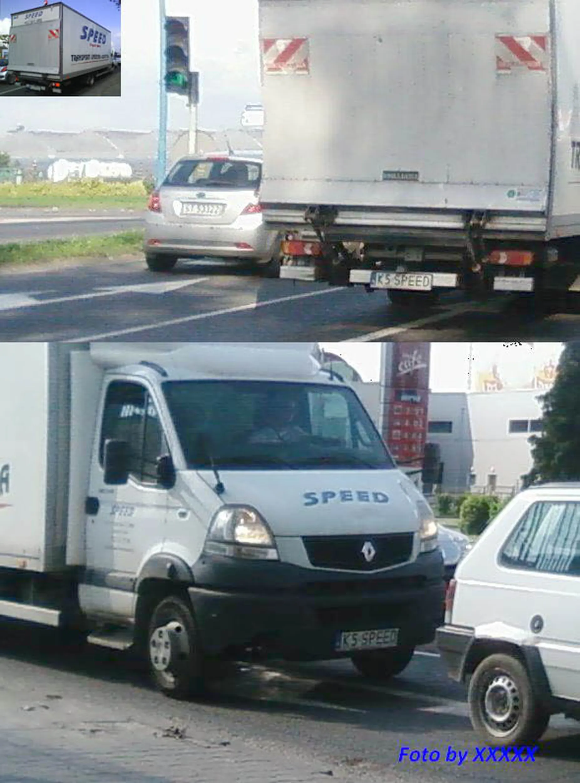 Fajny numer, blacha K5 SPEED