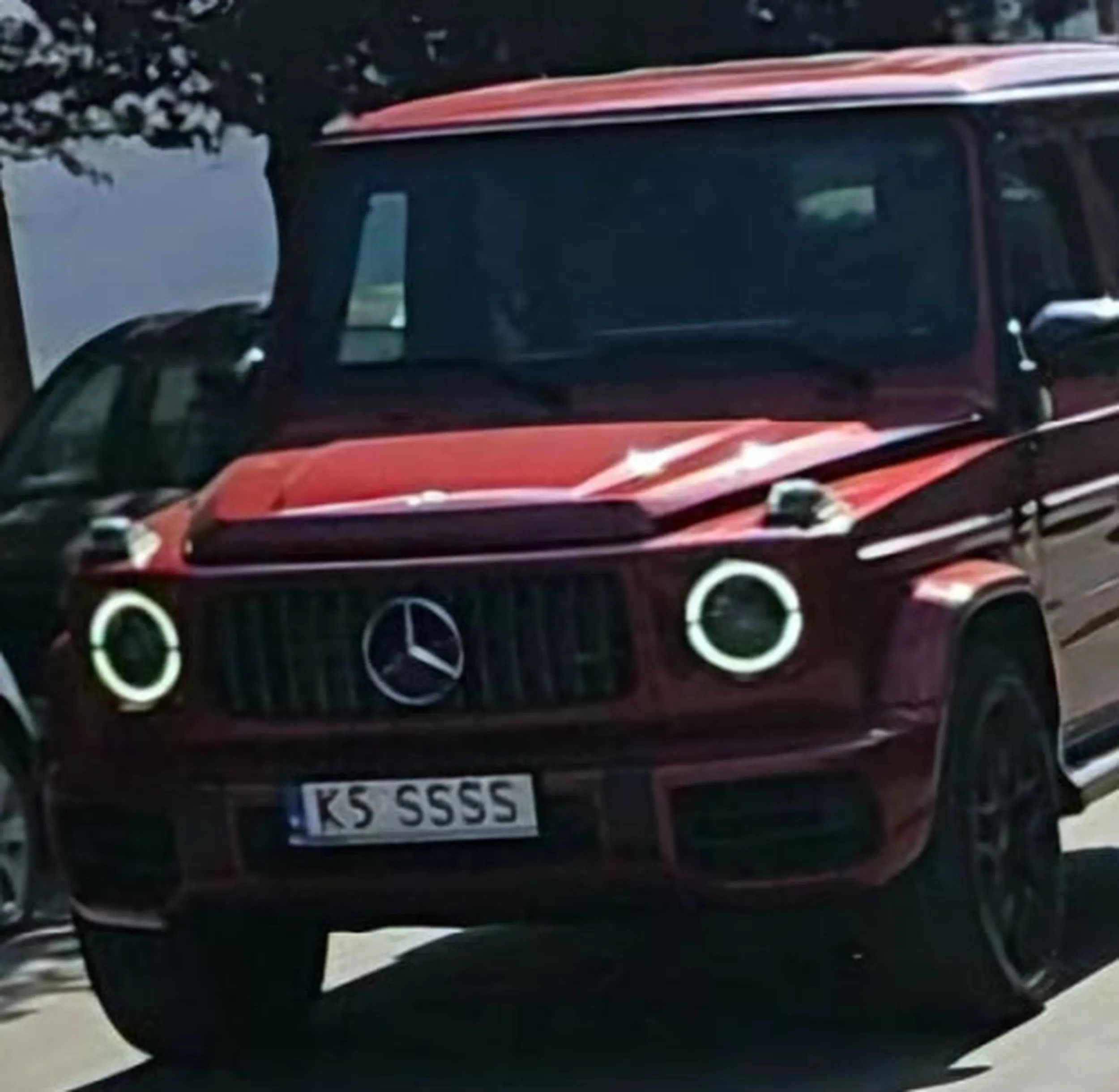 Fajny numer, blacha K5 SSSS