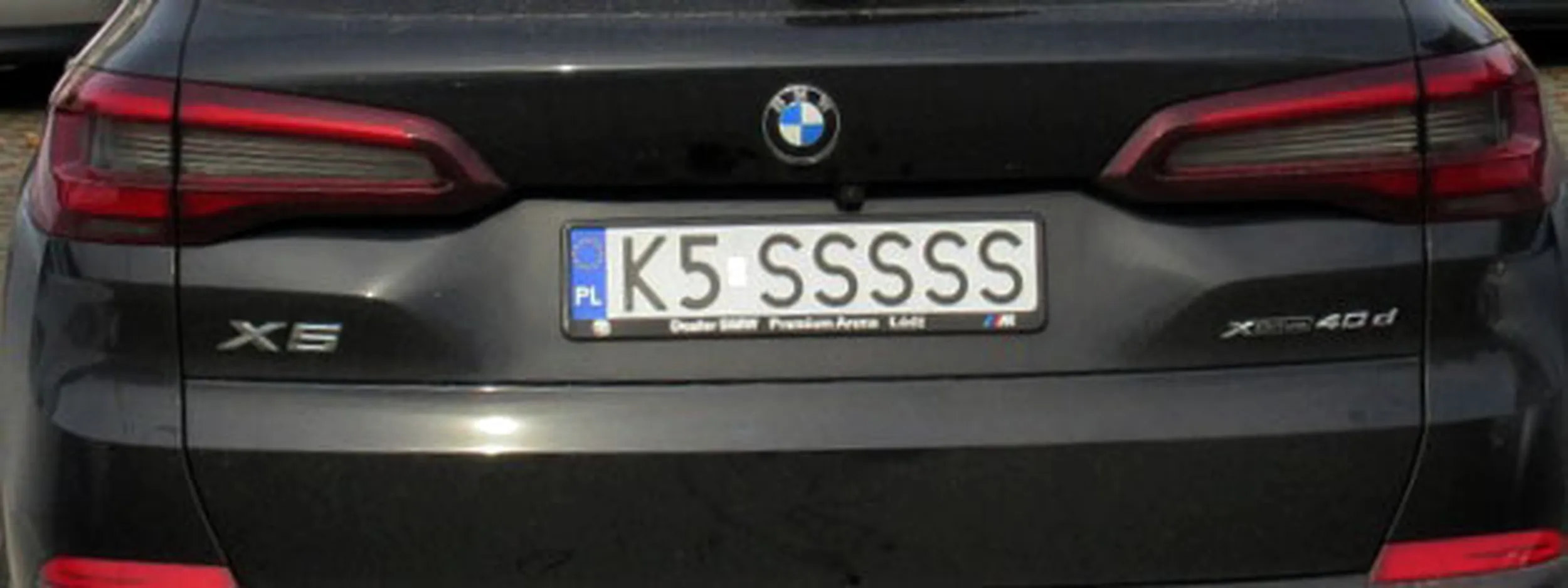 Fajny numer, blacha K5 SSSSS