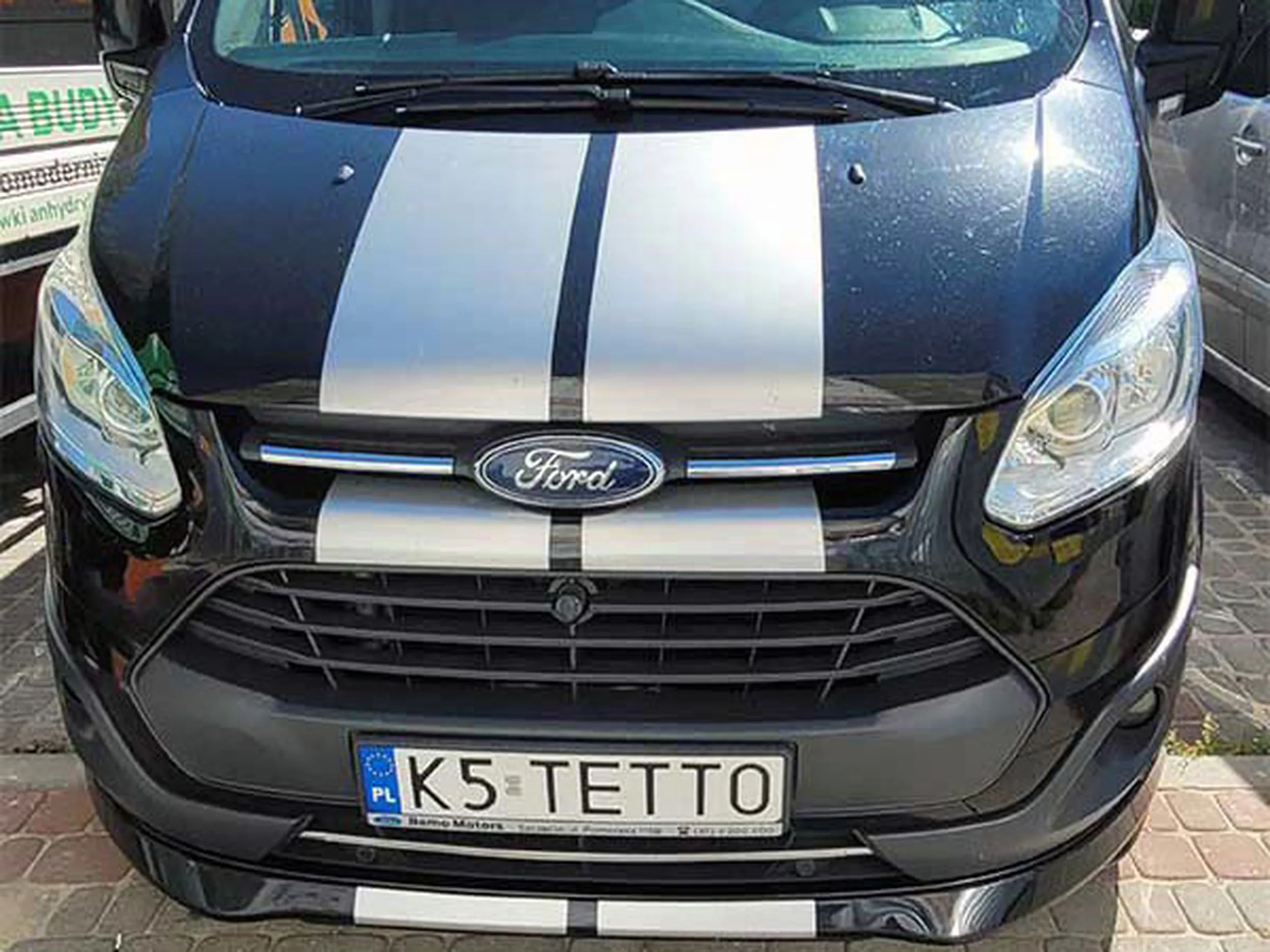 Fajny numer, blacha K5 TETTO