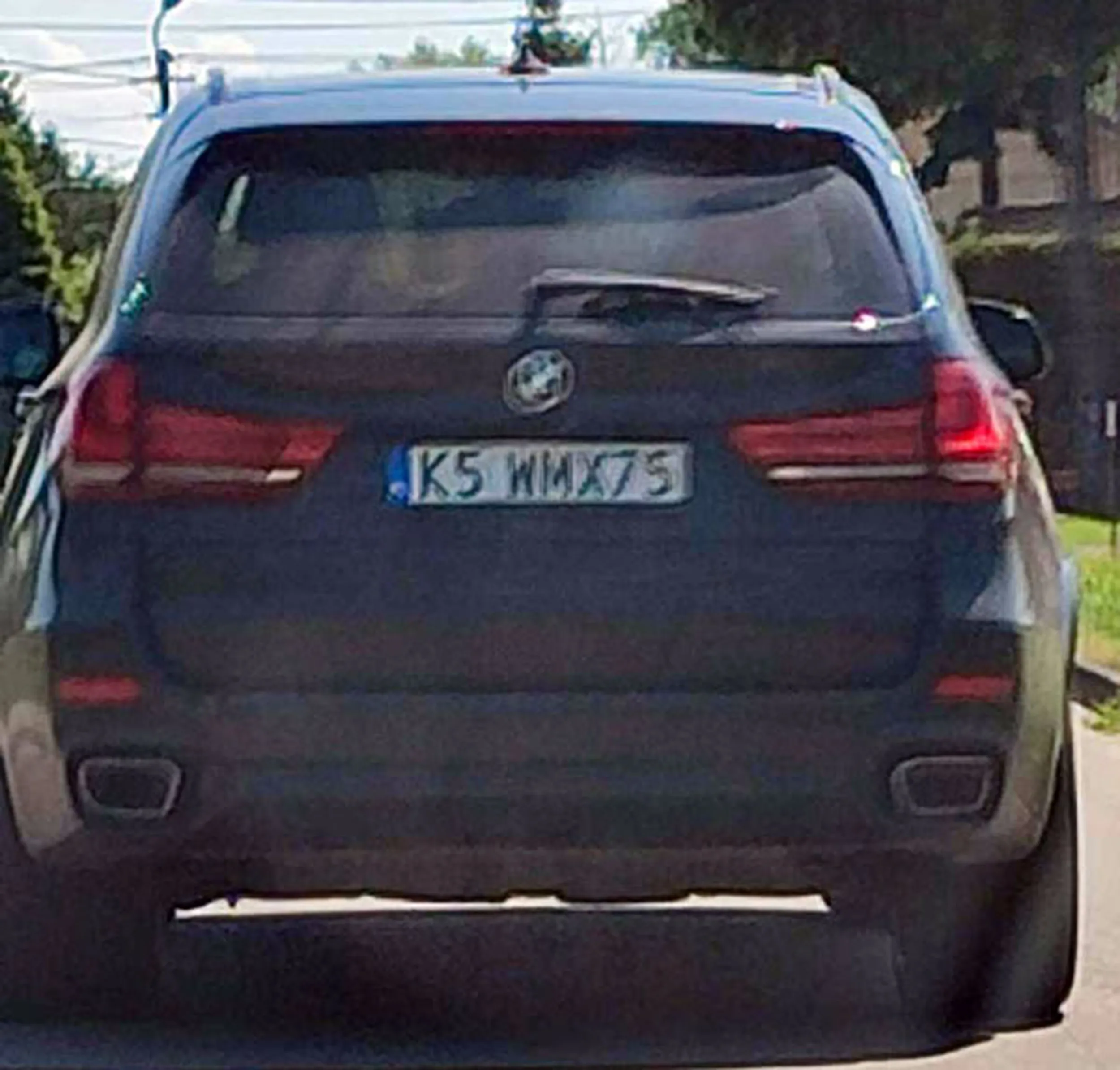 Fajny numer, blacha K5 WMX75