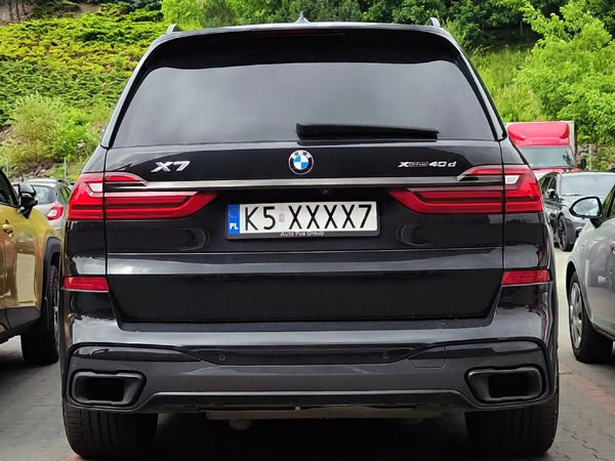 Fajny numer, blacha K5 XXXX7