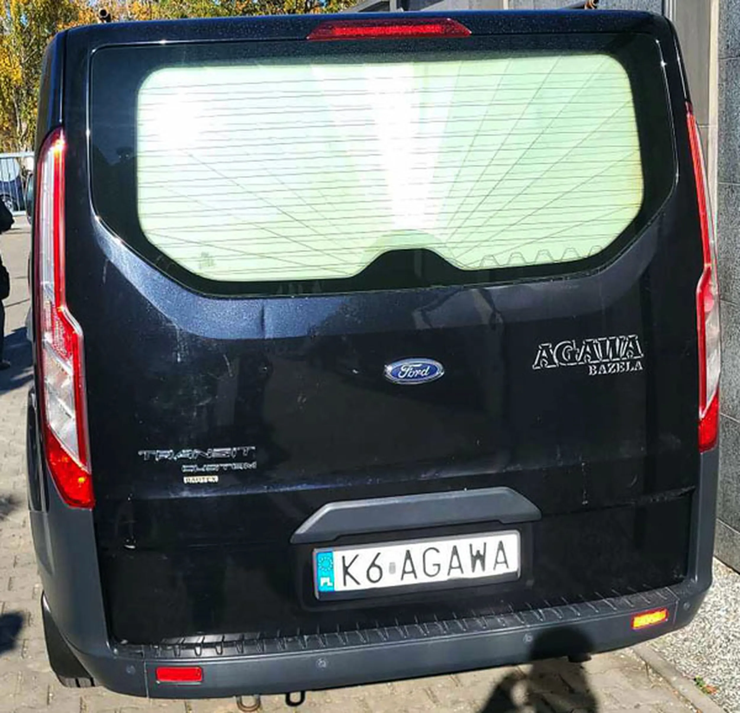 Fajny numer, blacha K6 AGAWA