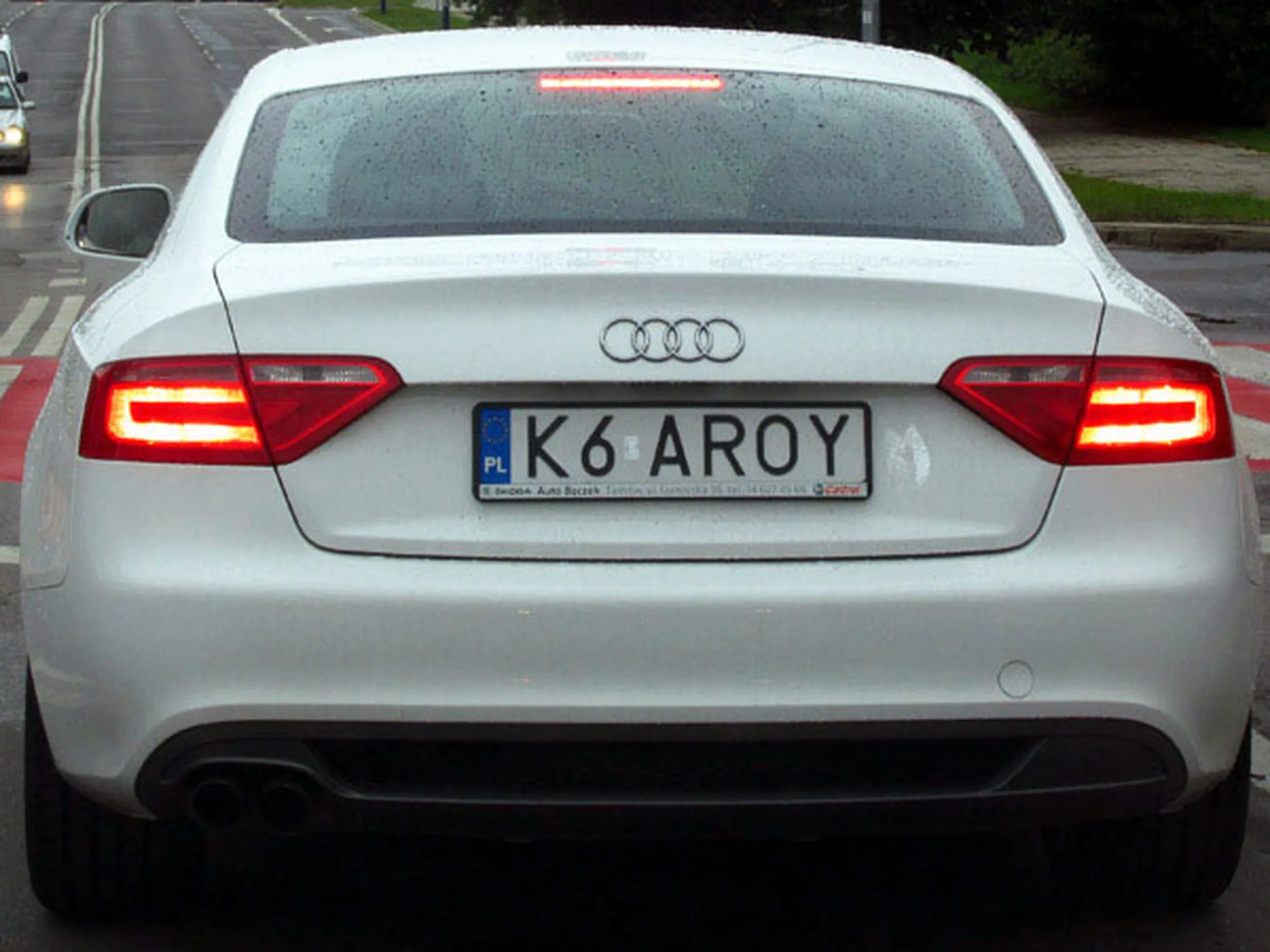 Fajny numer, blacha K6 AROY