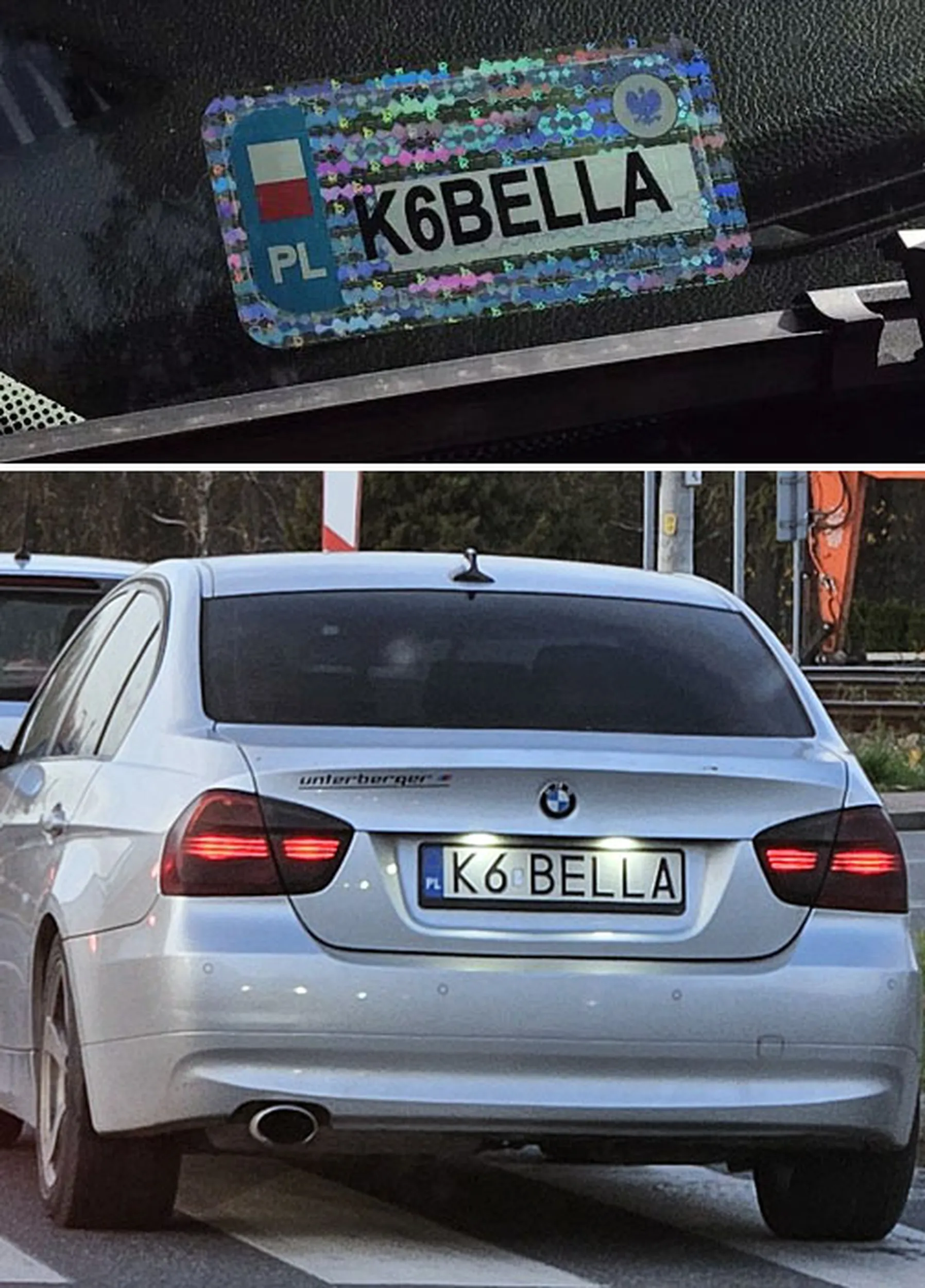 Fajny numer, blacha K6 BELLA