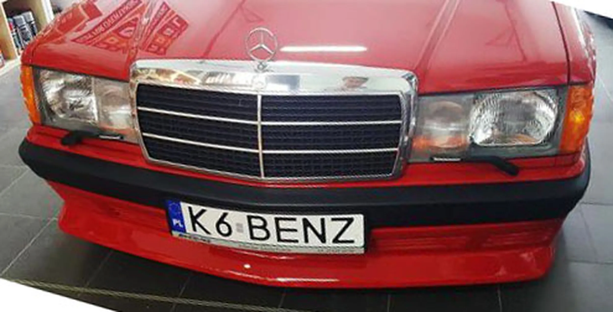 Fajny numer, blacha K6 BENZ