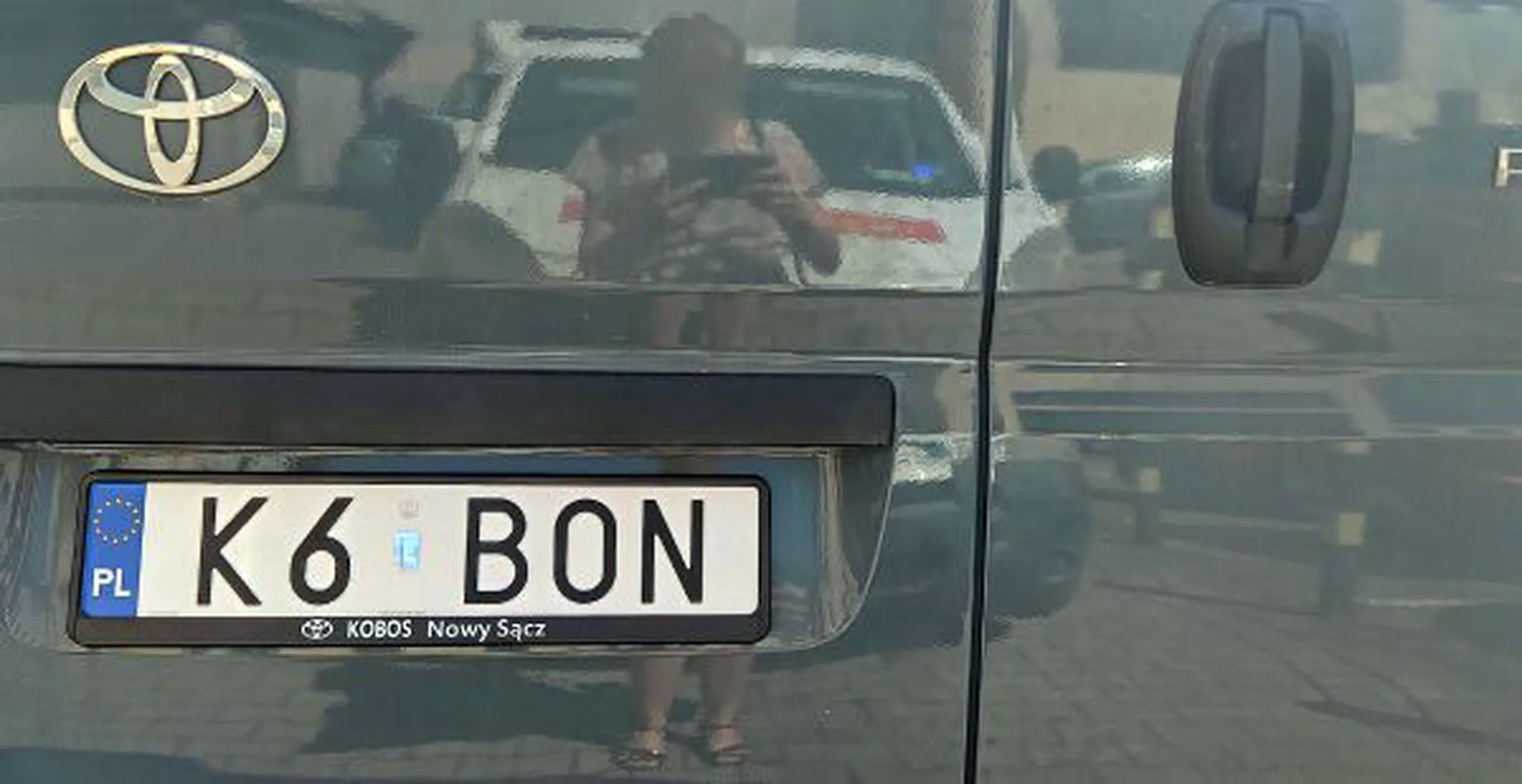 Fajny numer, blacha K6 BON