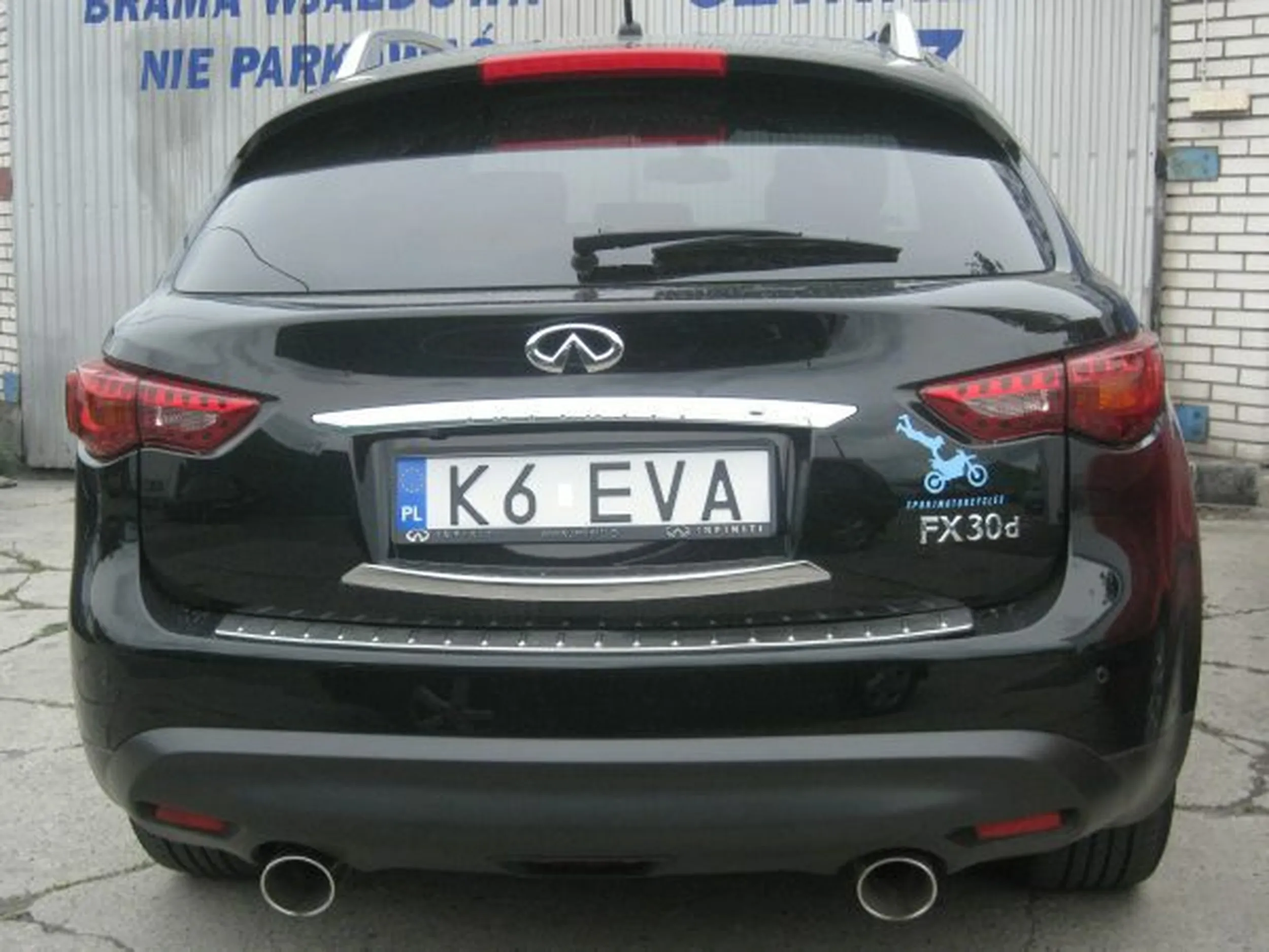 Fajny numer, blacha K6 EVA