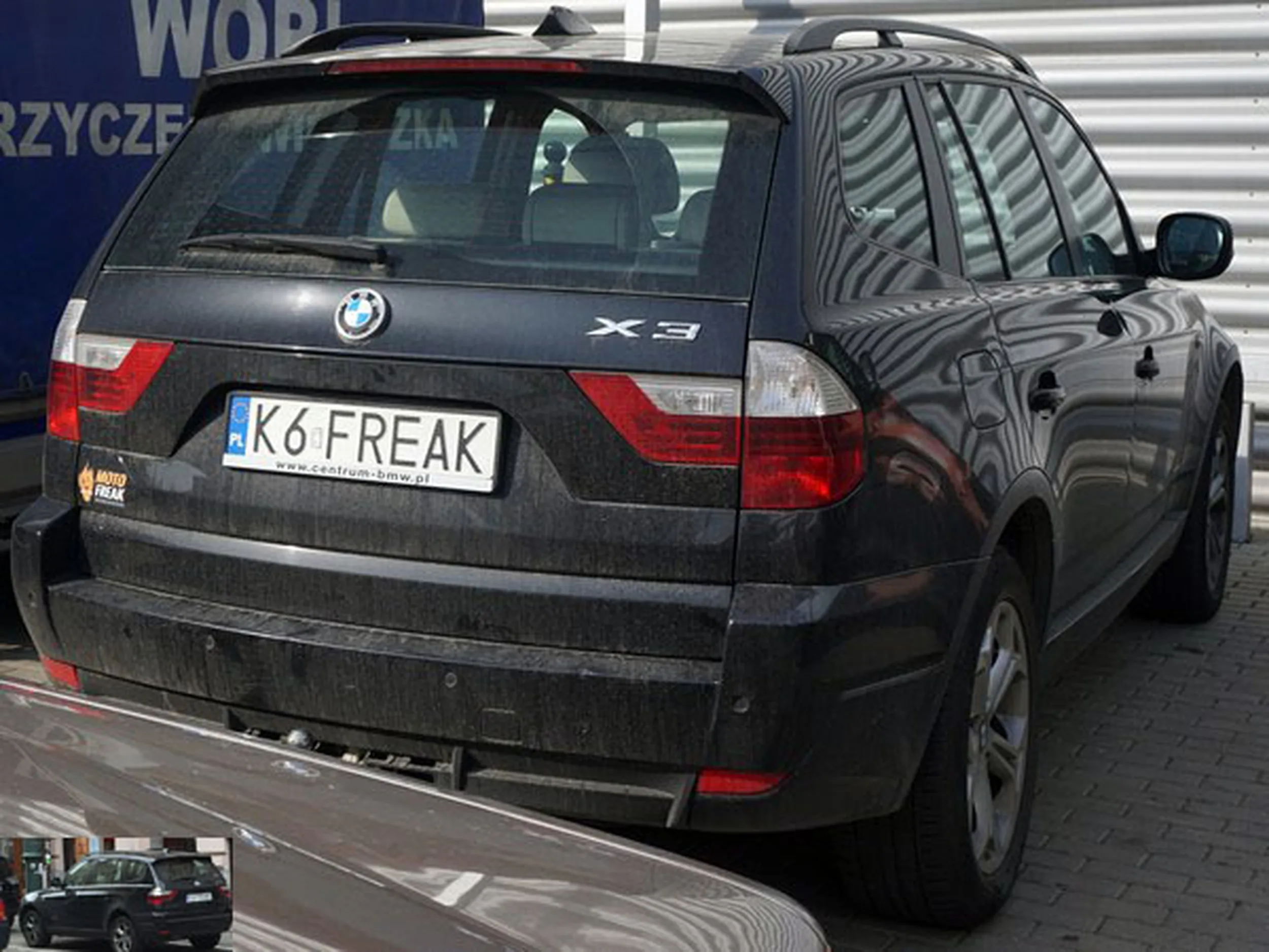 Fajny numer, blacha K6 FREAK