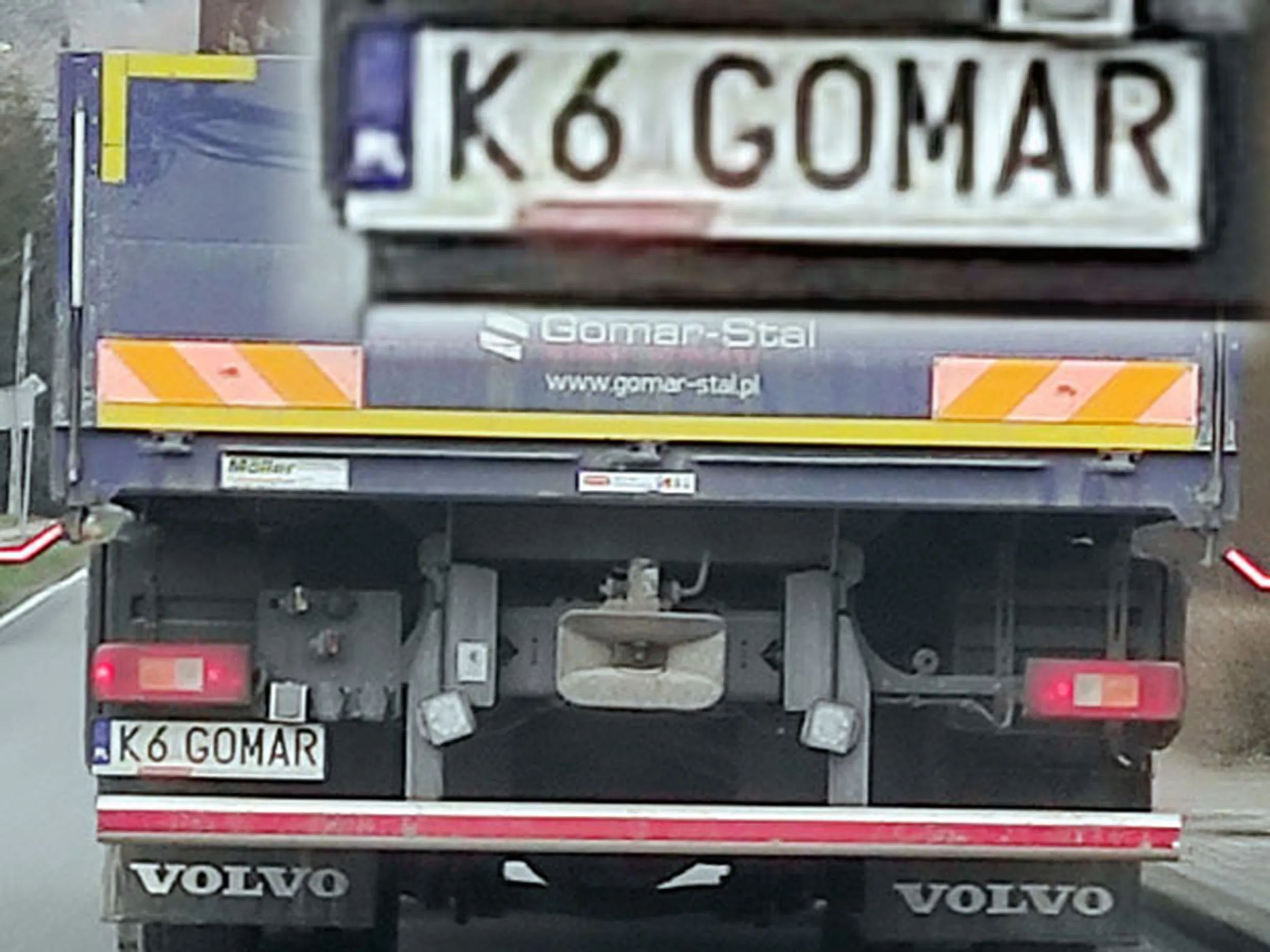 Fajny numer, blacha K6 GOMAR