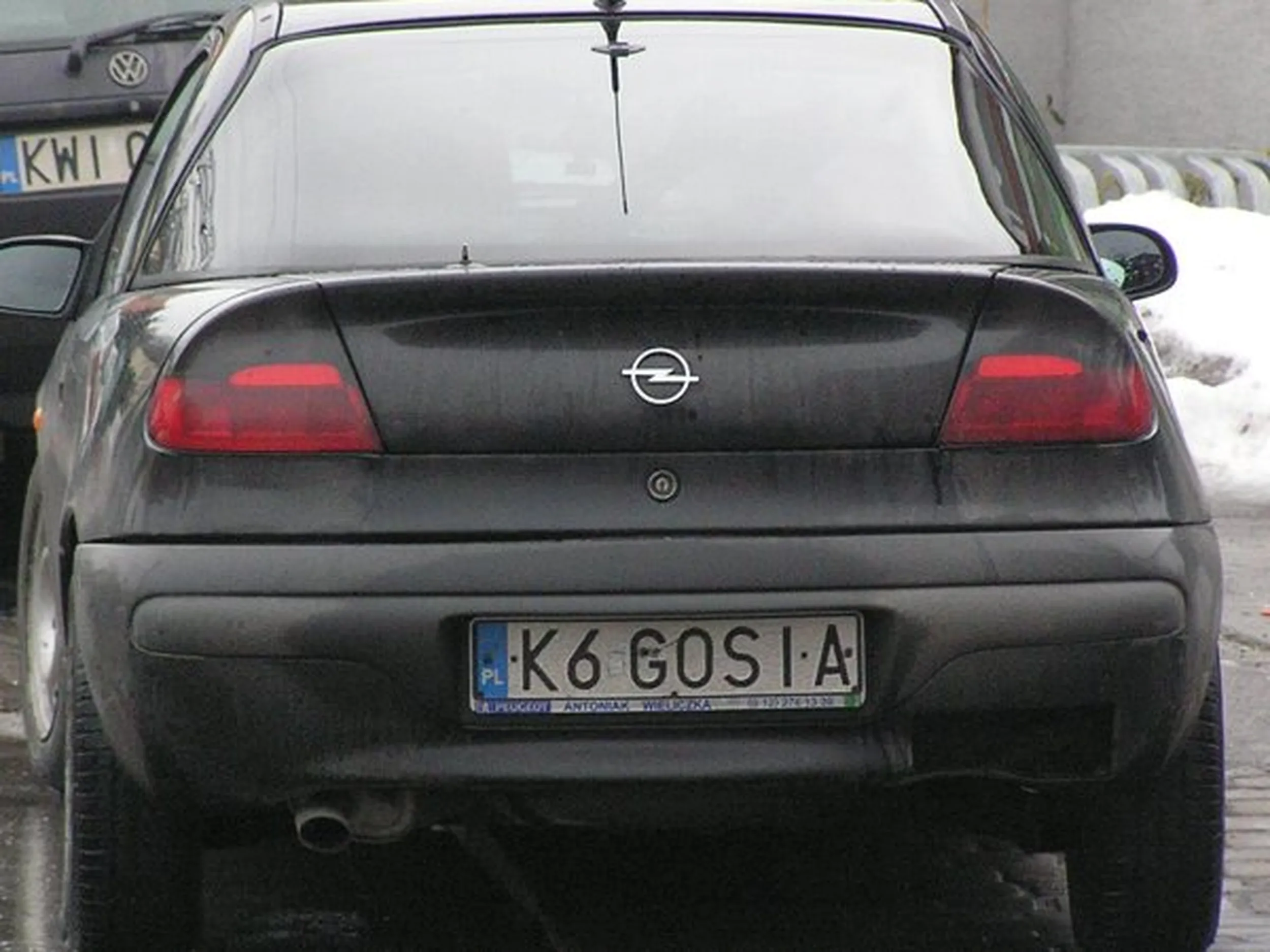 Fajny numer, blacha K6 GOSIA