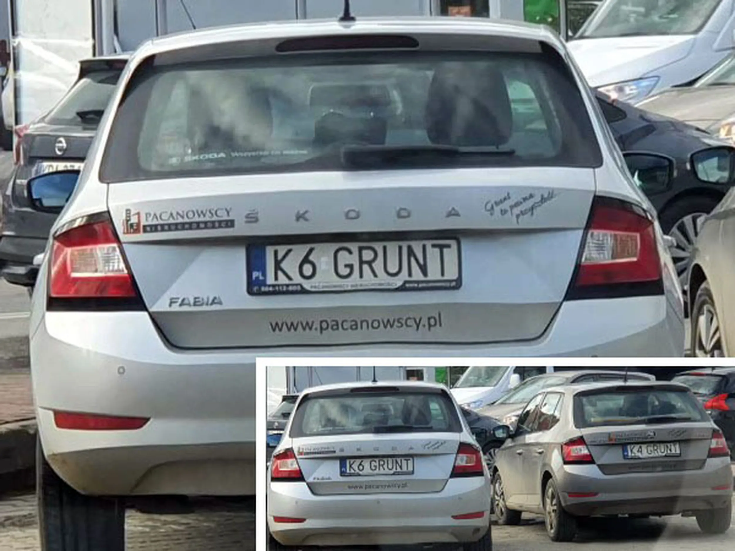 Fajny numer, blacha K6 GRUNT