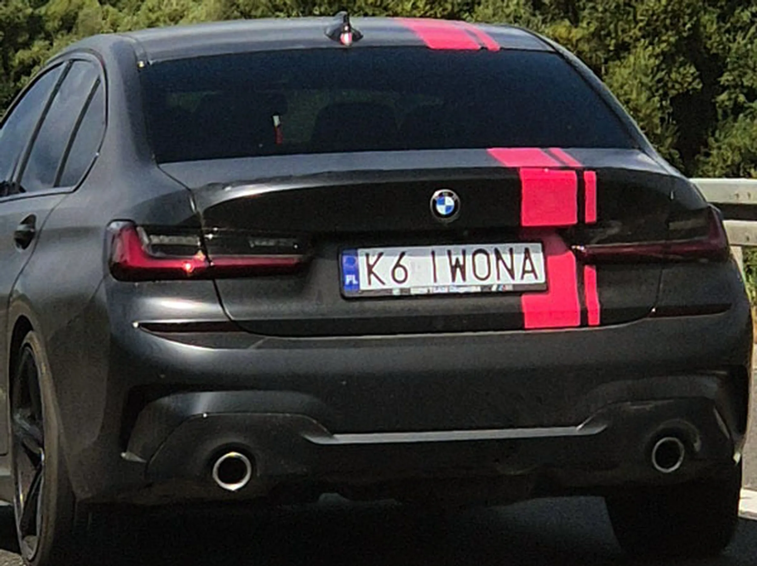 Fajny numer, blacha K6 IWONA