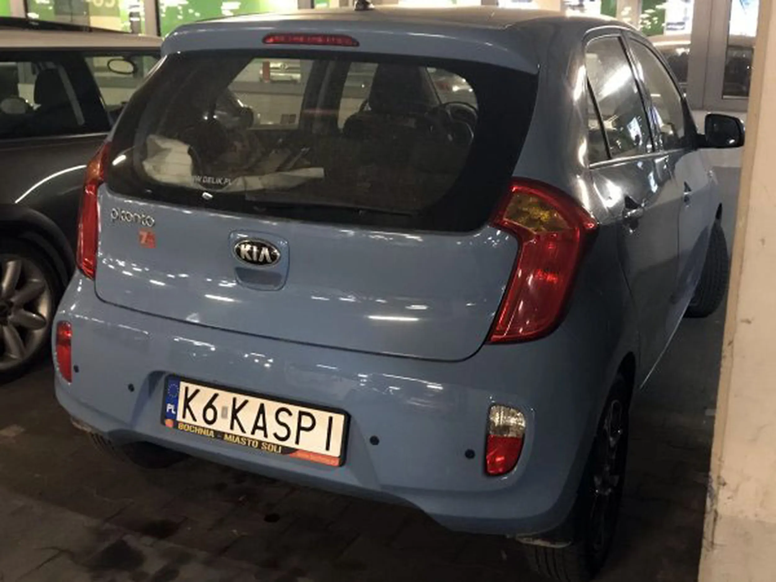 Fajny numer, blacha K6 KASPI