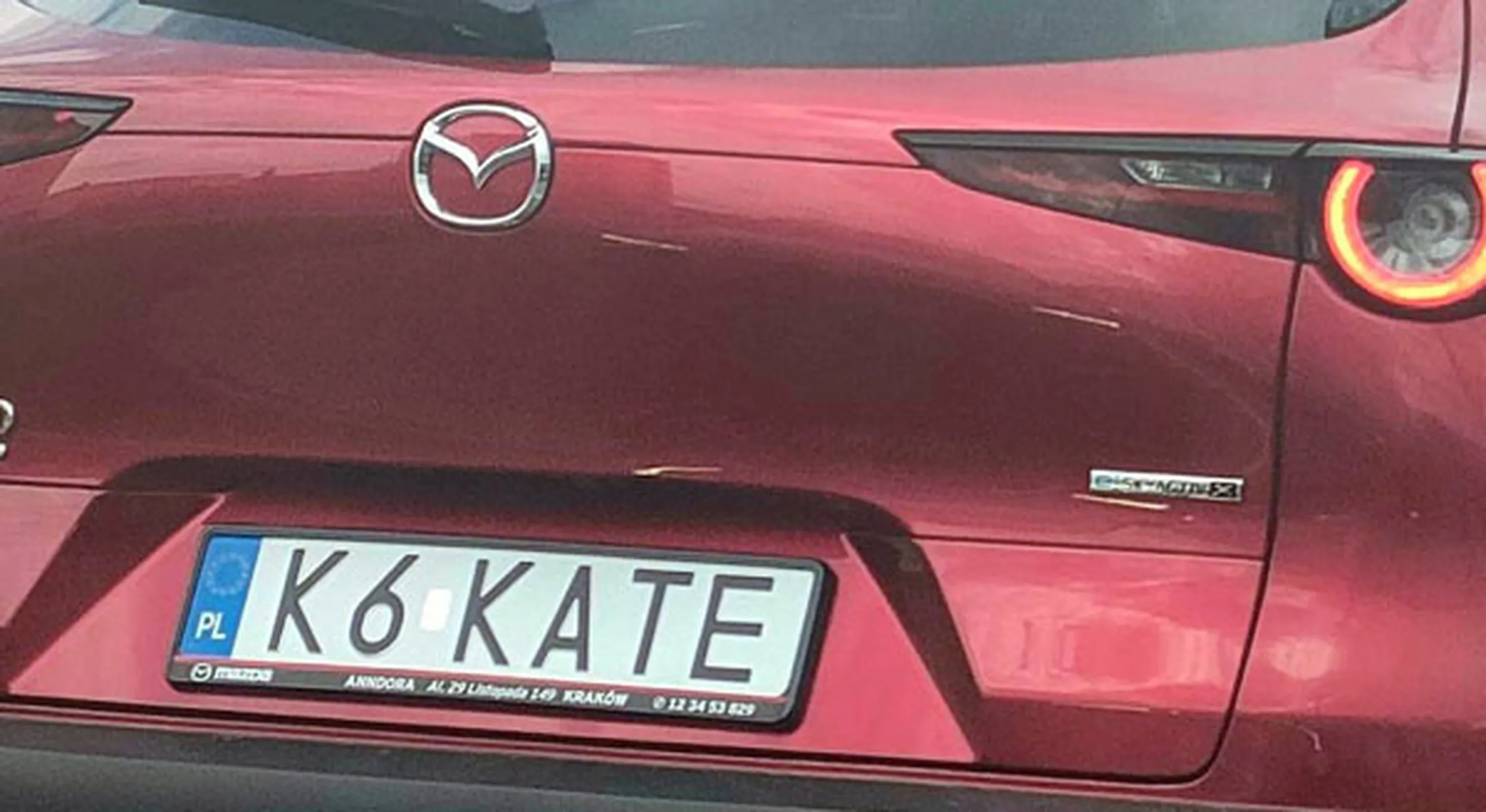 Fajny numer, blacha K6 KATE