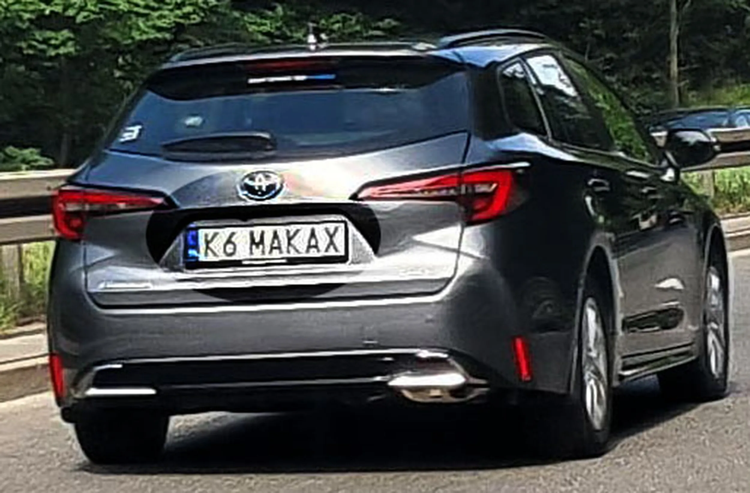 Fajny numer, blacha K6 MAKAX