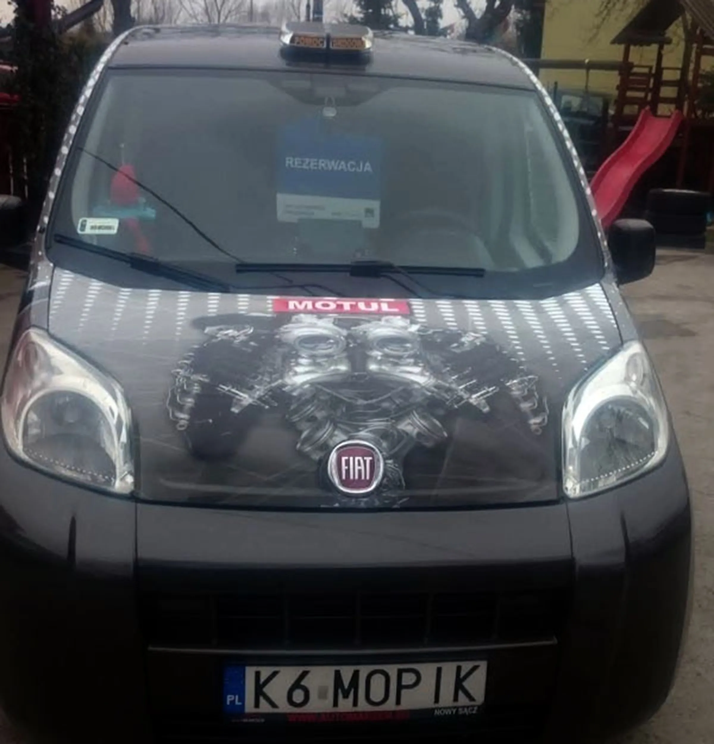 Fajny numer, blacha K6 MOPIK