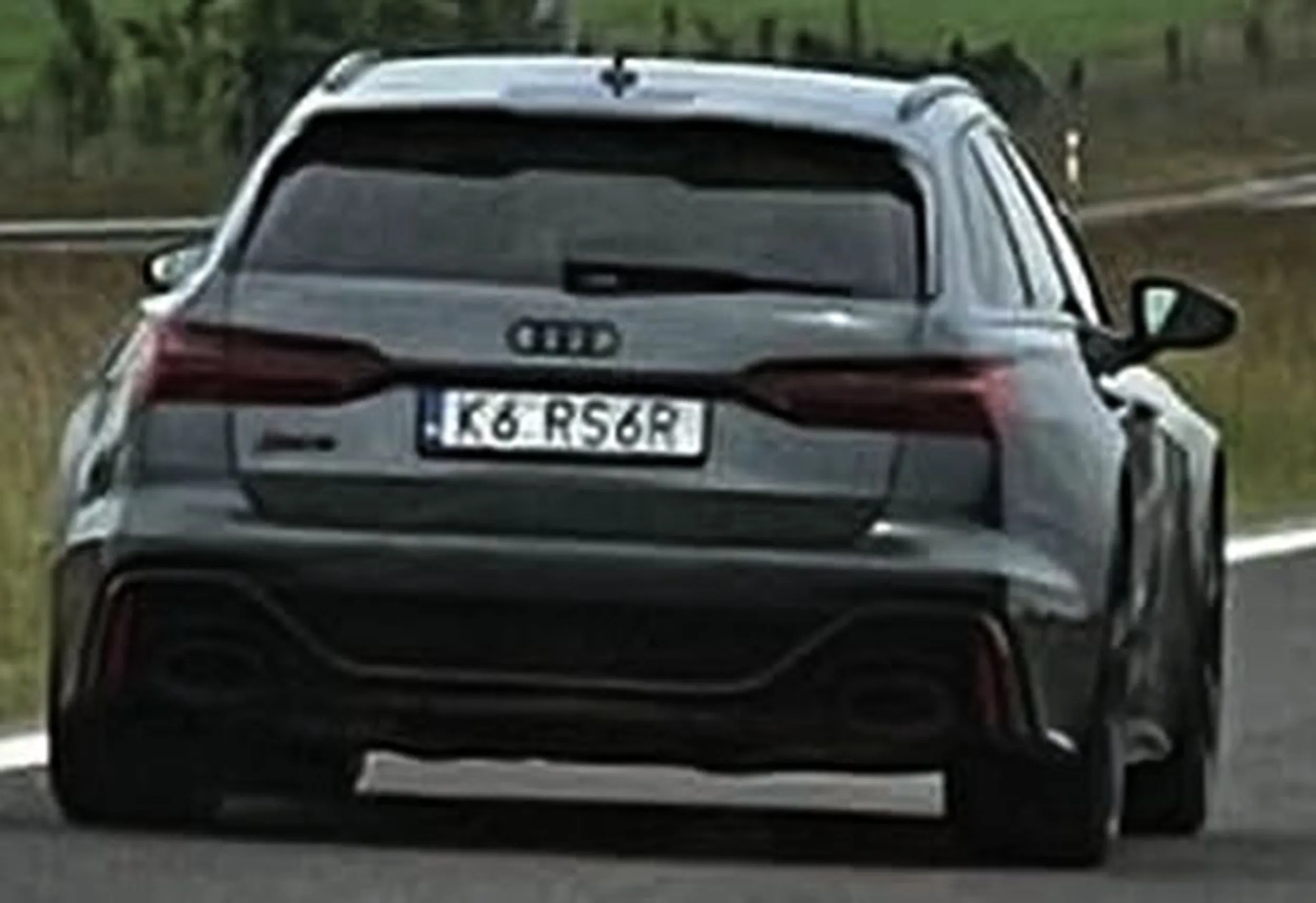 Fajny numer, blacha K6 RS6R