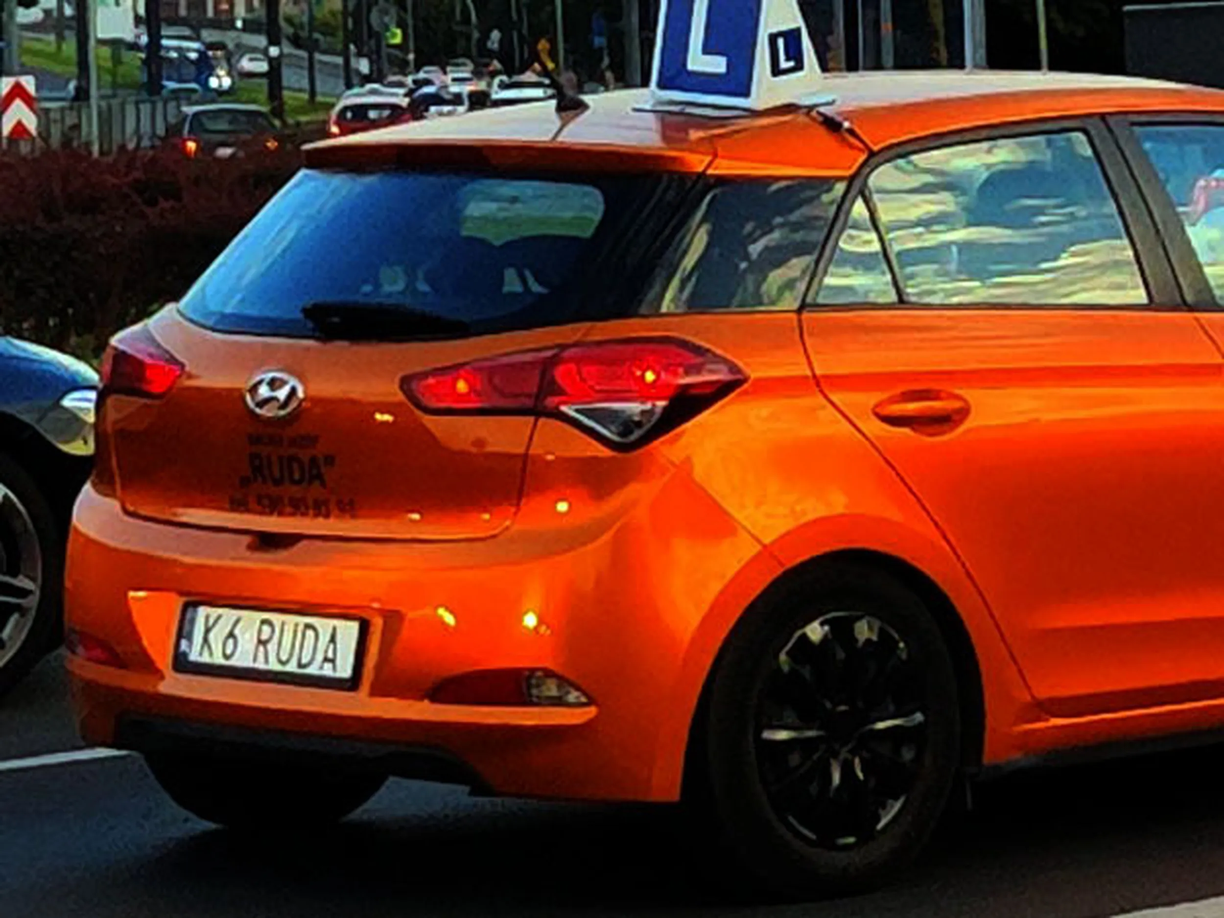 Fajny numer, blacha K6 RUDA