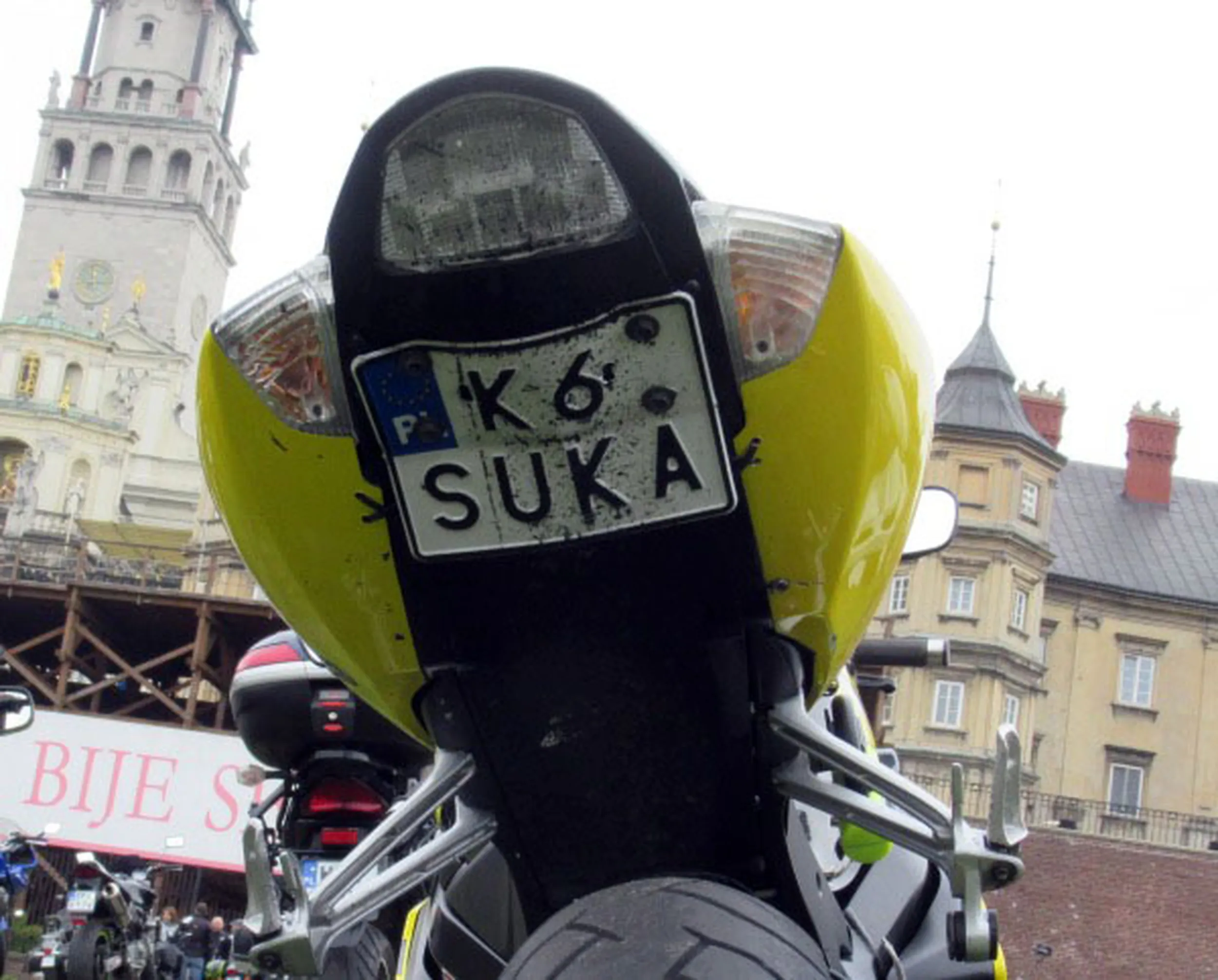 Fajny numer, blacha K6 SUKA