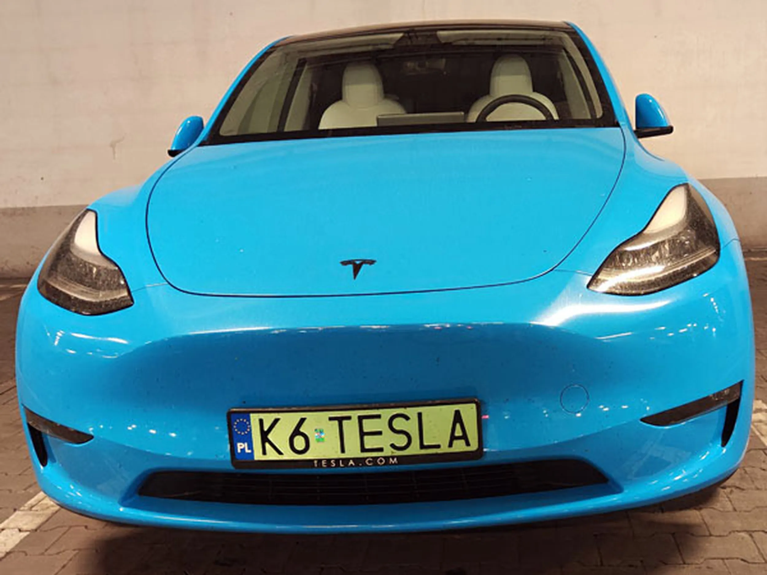 Fajny numer, blacha K6 TESLA