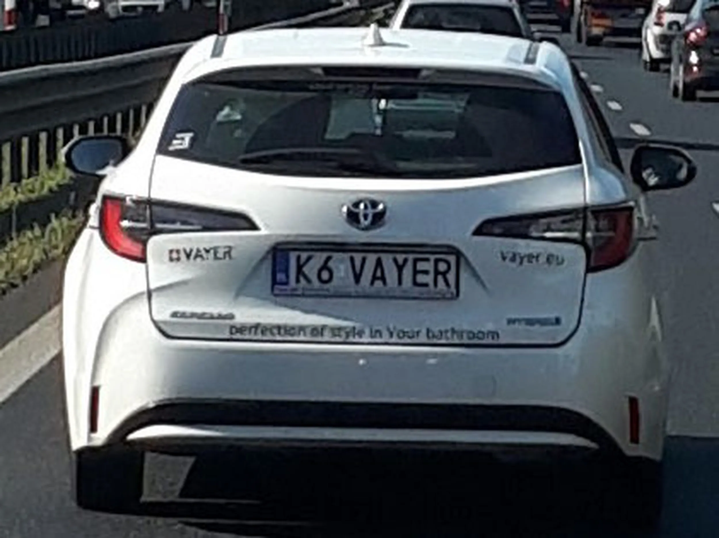 Fajny numer, blacha K6 VAYER