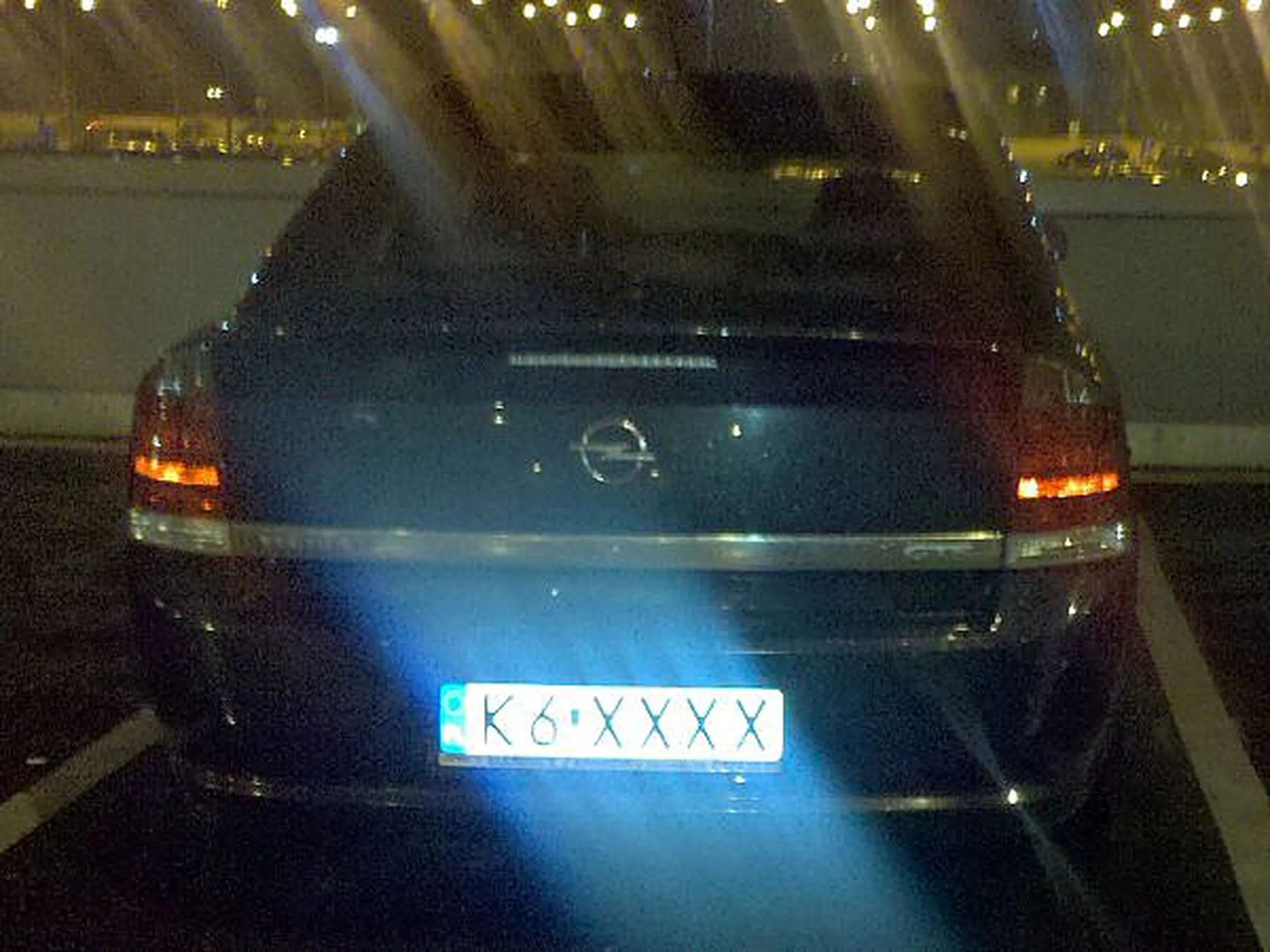 Fajny numer, blacha K6 XXXX