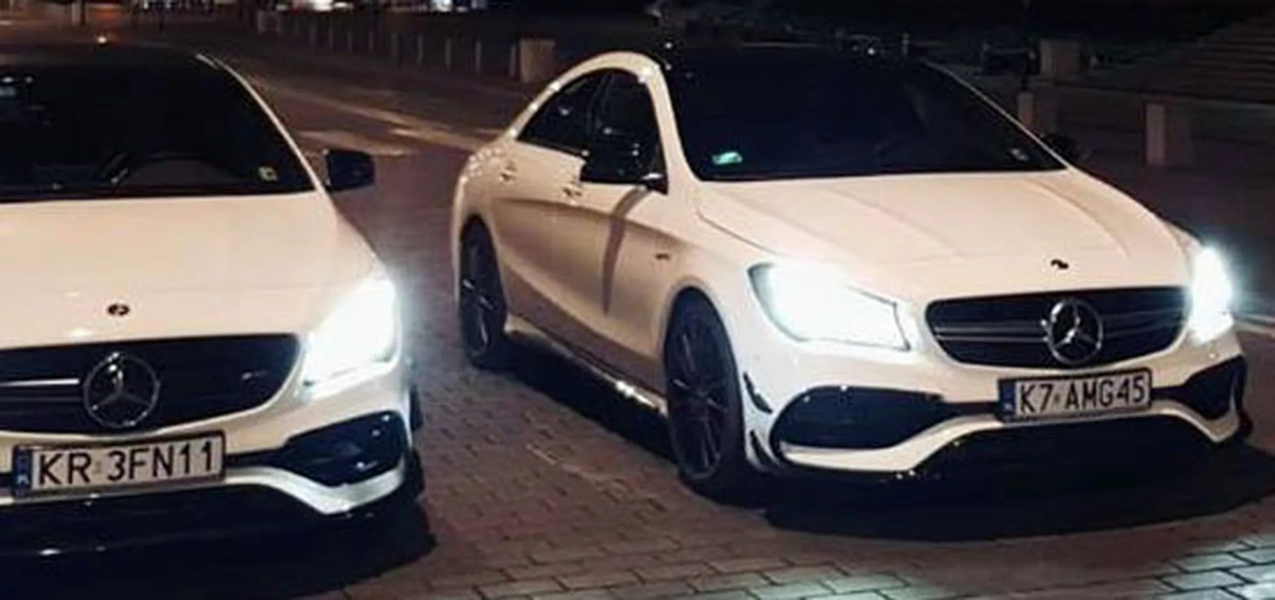 Fajny numer, blacha K7 AMG45