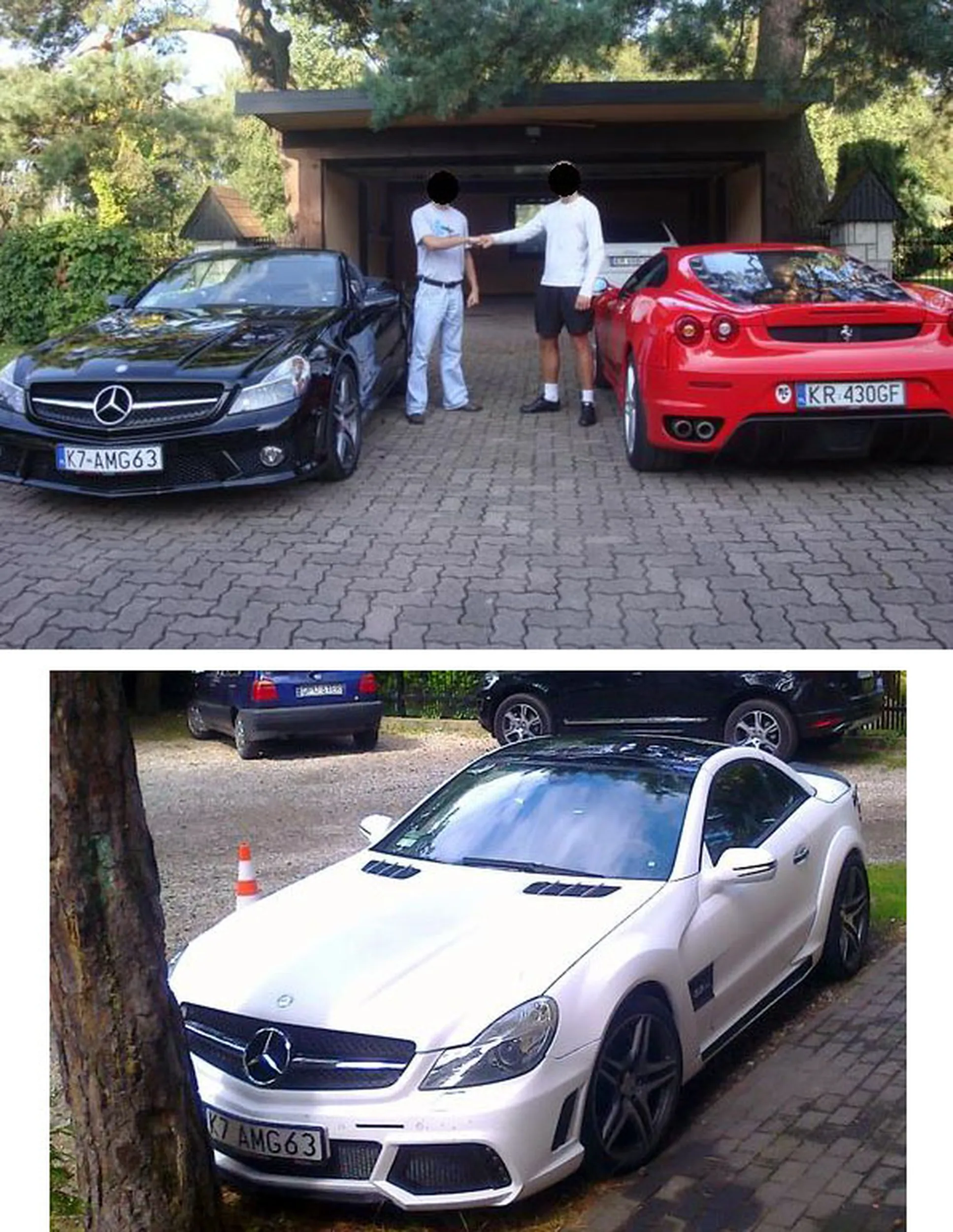 Fajny numer, blacha K7 AMG63