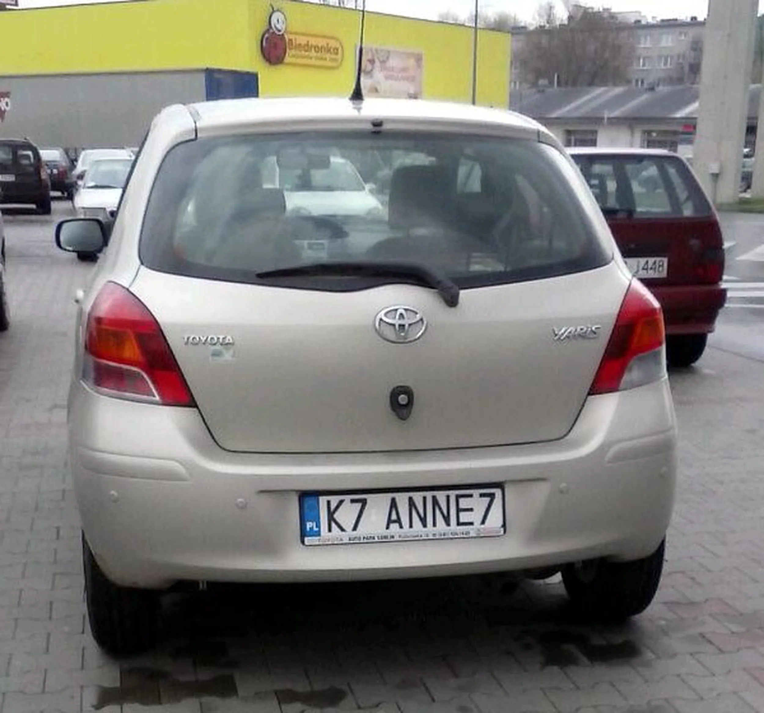 Fajny numer, blacha K7 ANNE7