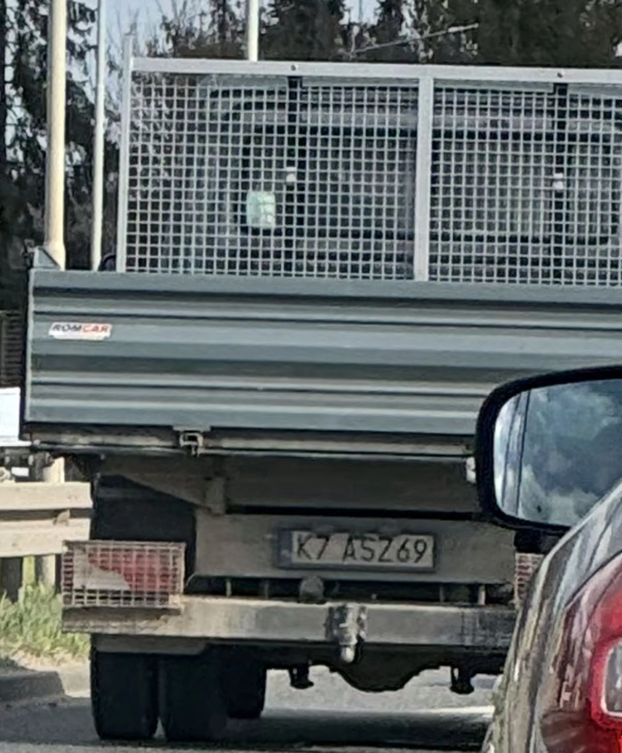 Fajny numer, blacha K7 ASZ69