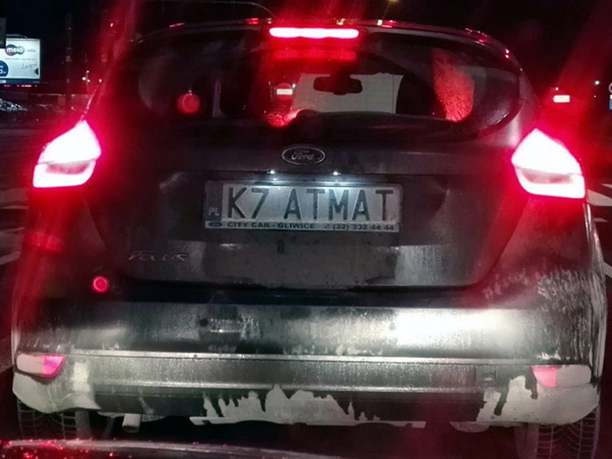 Fajny numer, blacha K7 ATMAT