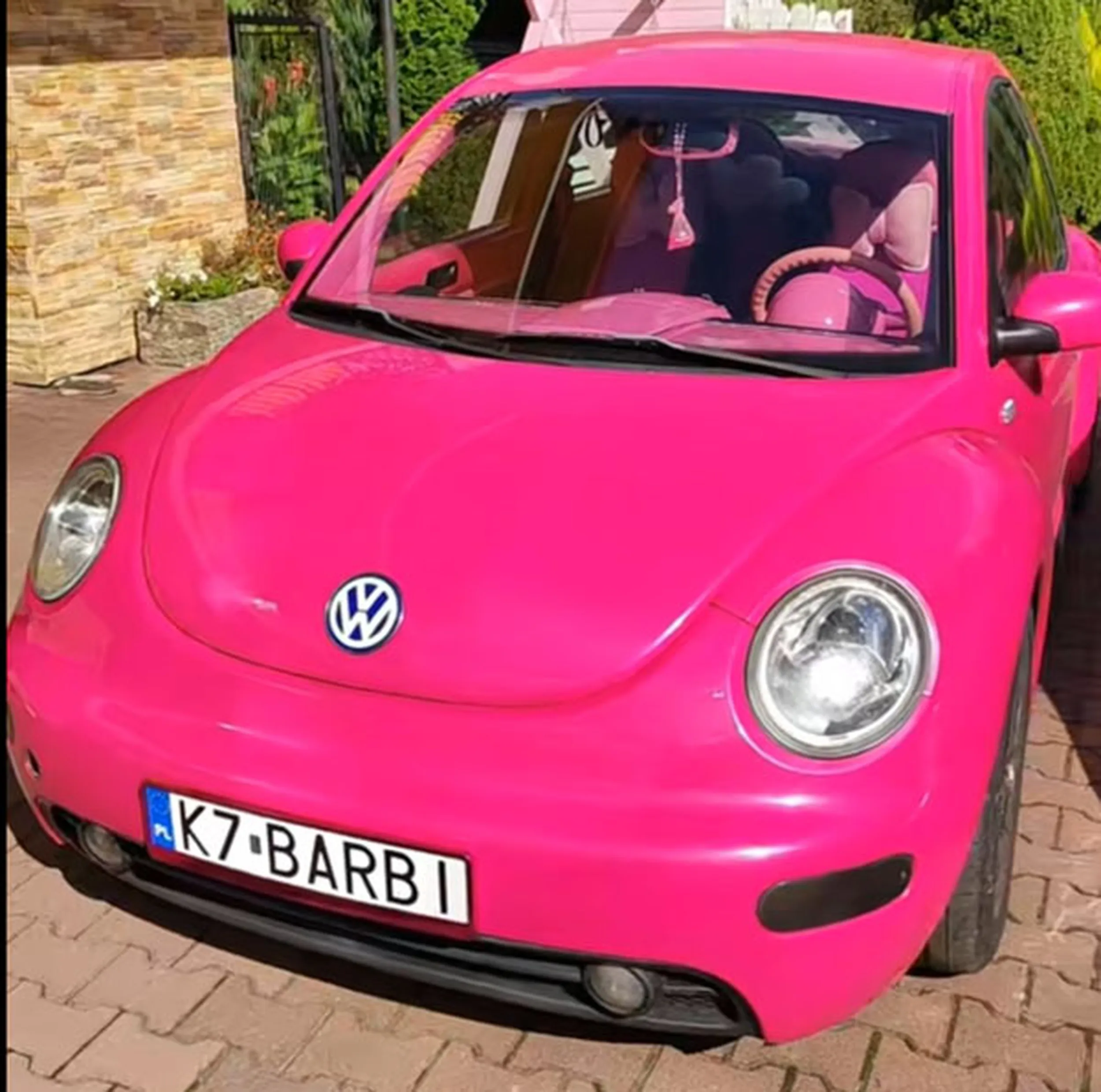 Fajny numer, blacha K7 BARBI